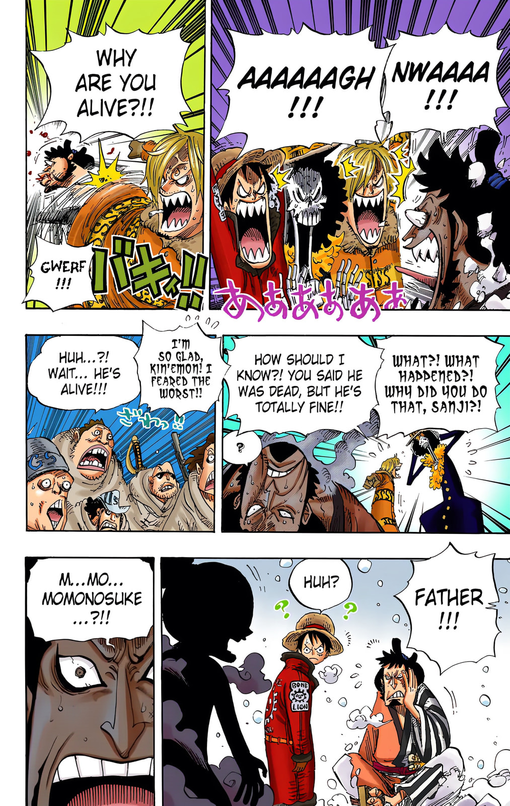 Read One Piece (Colored) chapter 696 image 5 on Lezhin