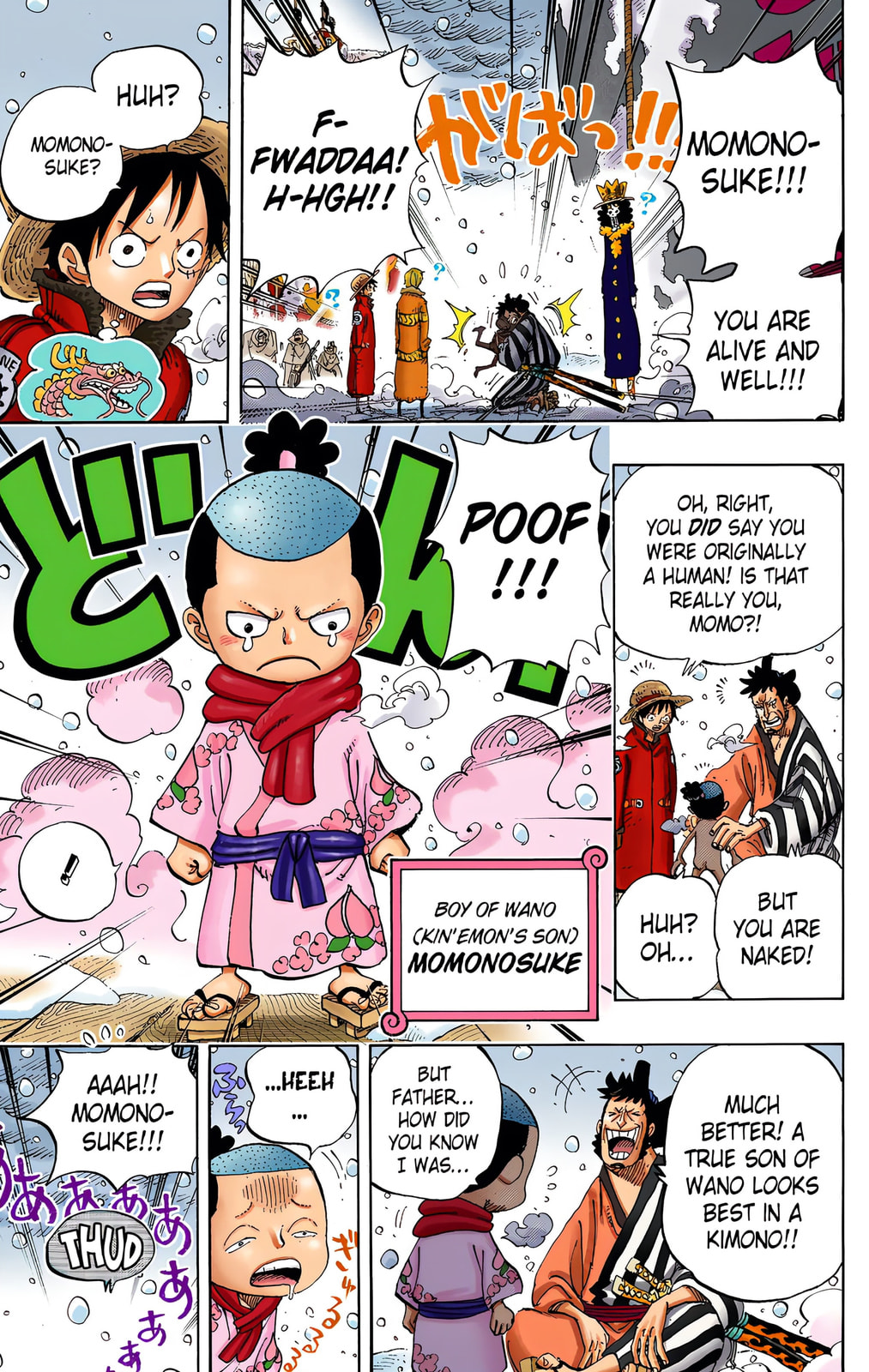 Read One Piece (Colored) chapter 696 image 6 on Lezhin