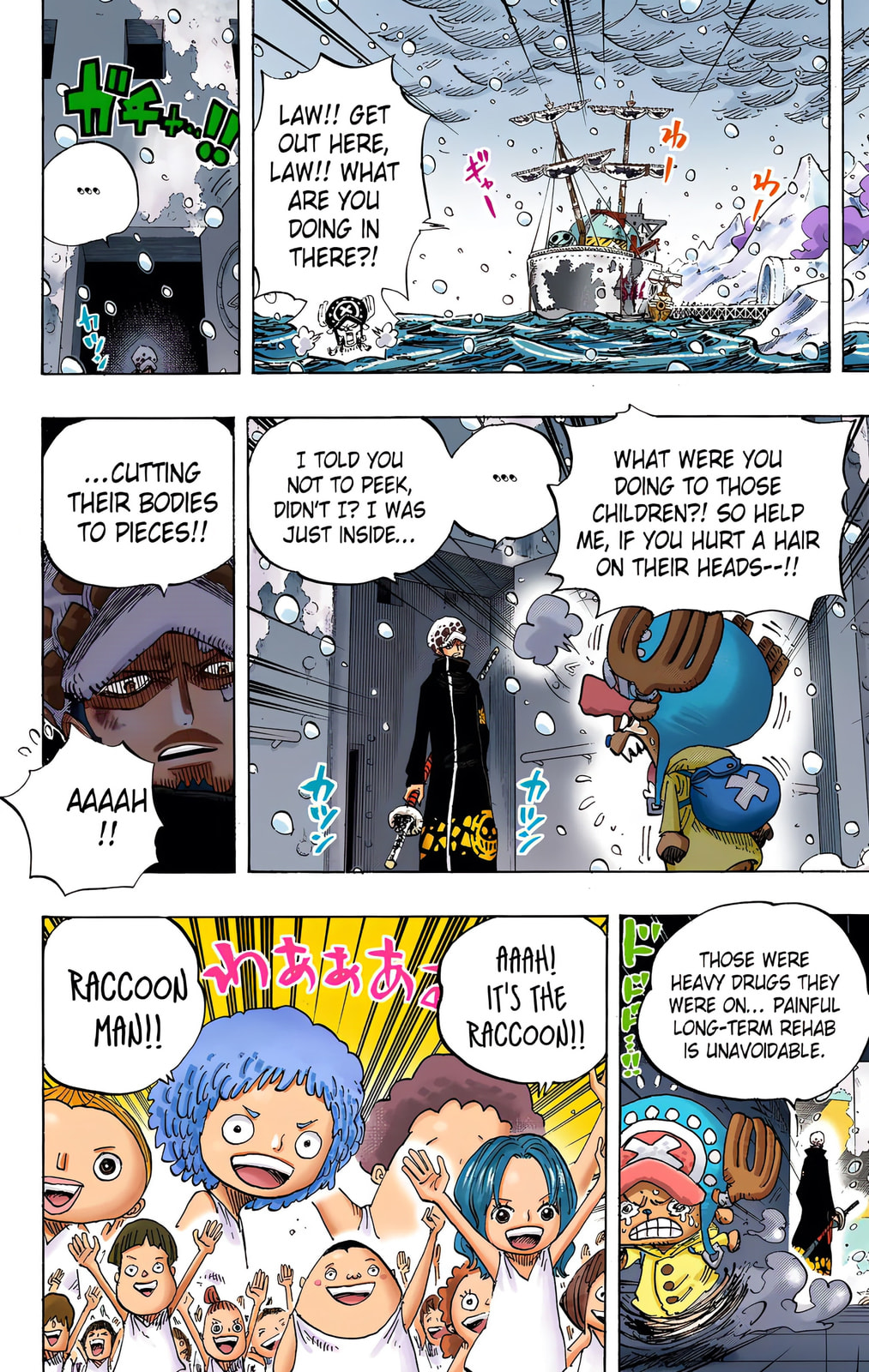 Read One Piece (Colored) chapter 696 image 7 on Lezhin