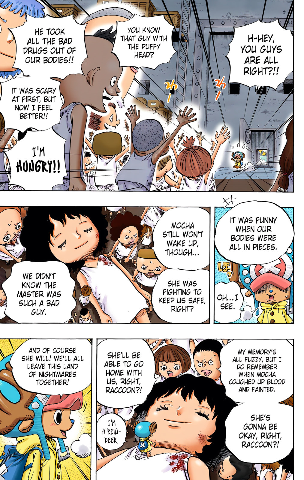 Read One Piece (Colored) chapter 696 image 8 on Lezhin