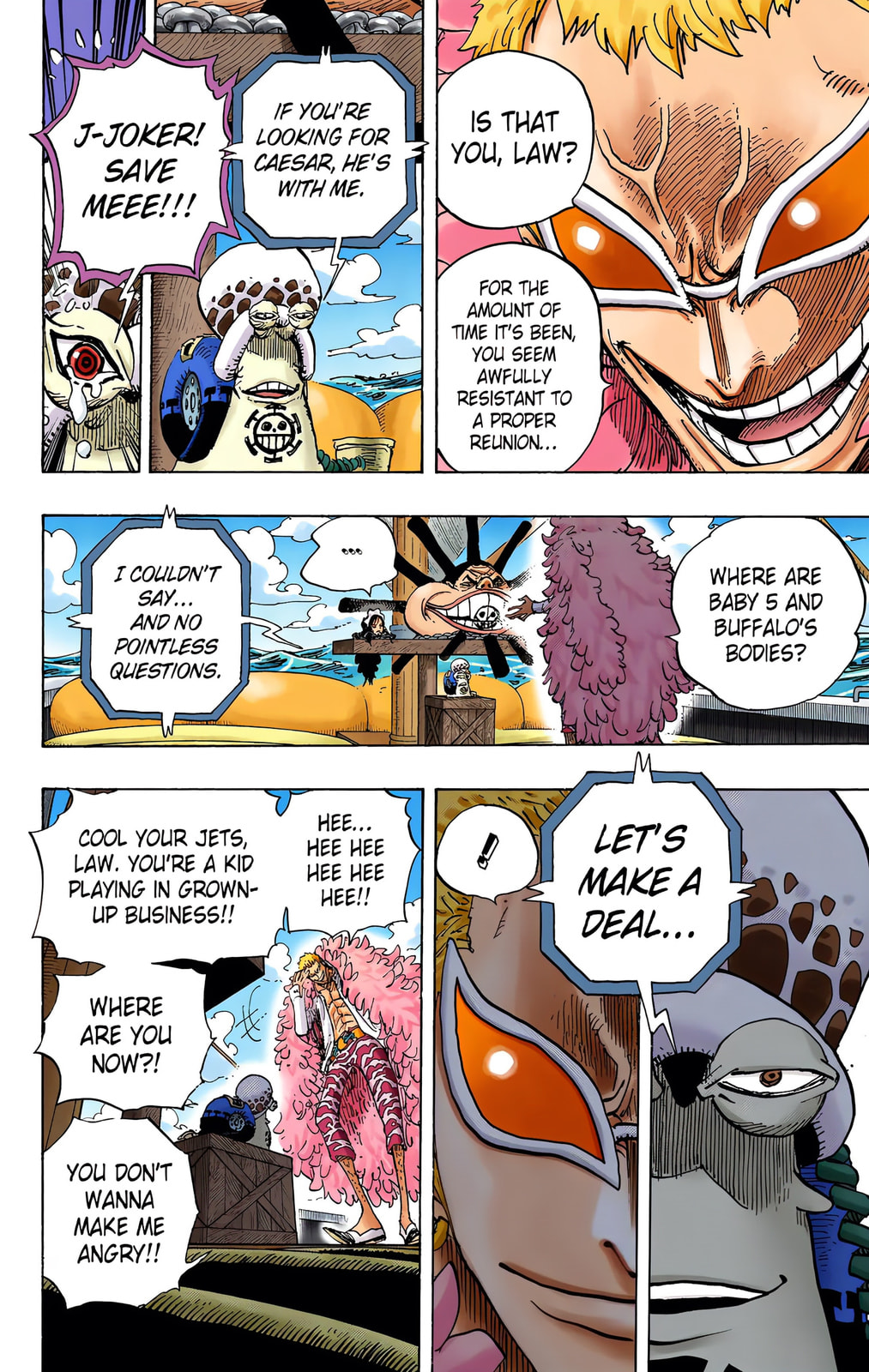 Read One Piece (Colored) chapter 697 image 15 on Lezhin