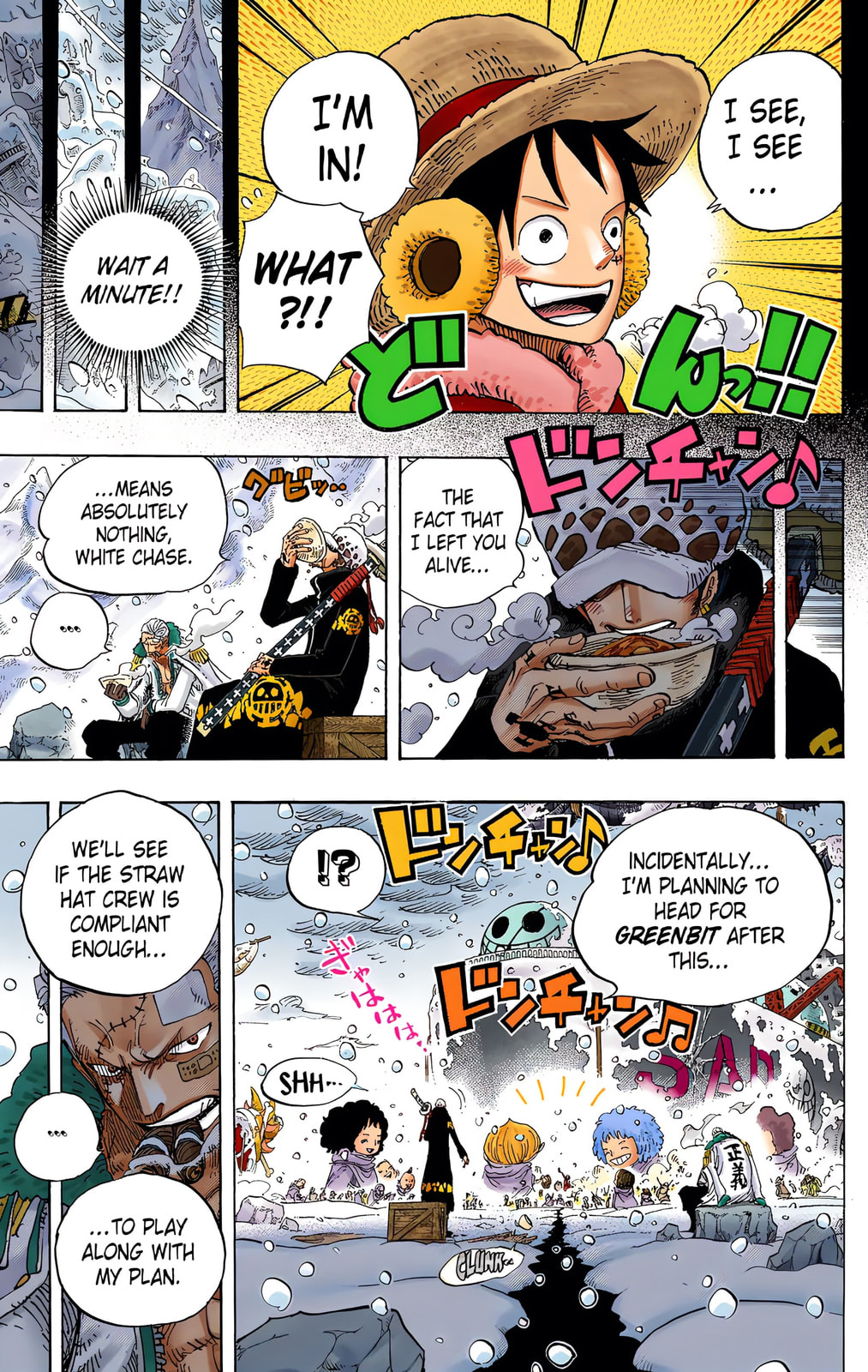 Read One Piece (Colored) chapter 697 image 2 on Lezhin