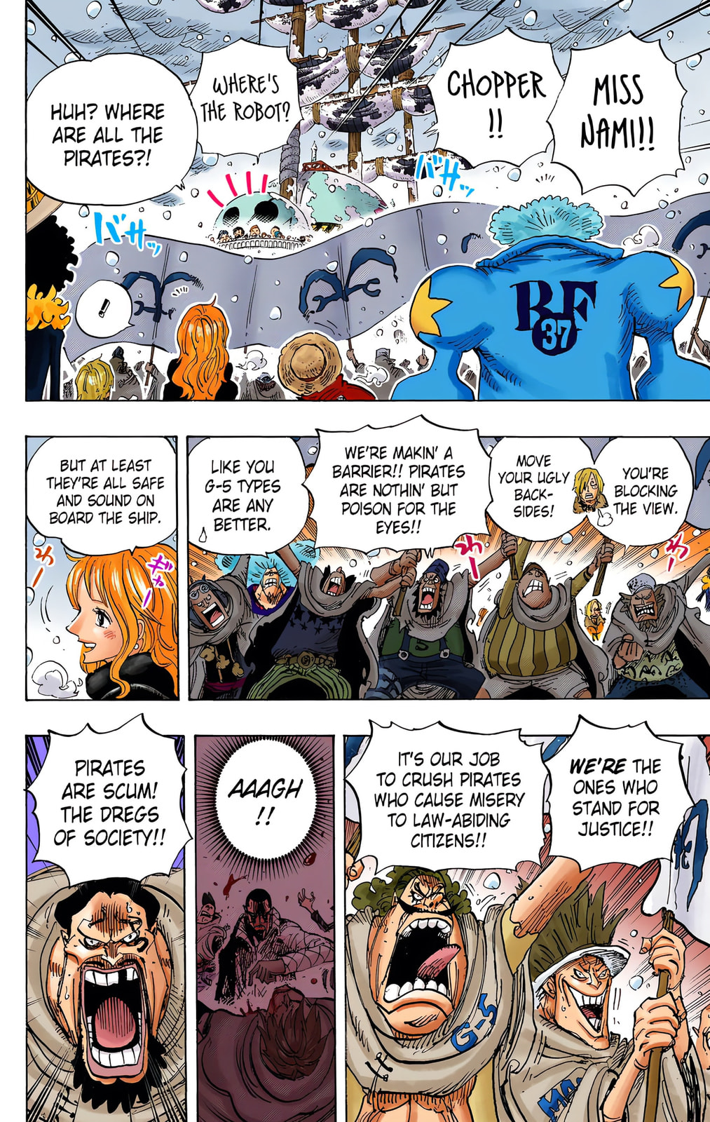Read One Piece (Colored) chapter 697 image 5 on Lezhin