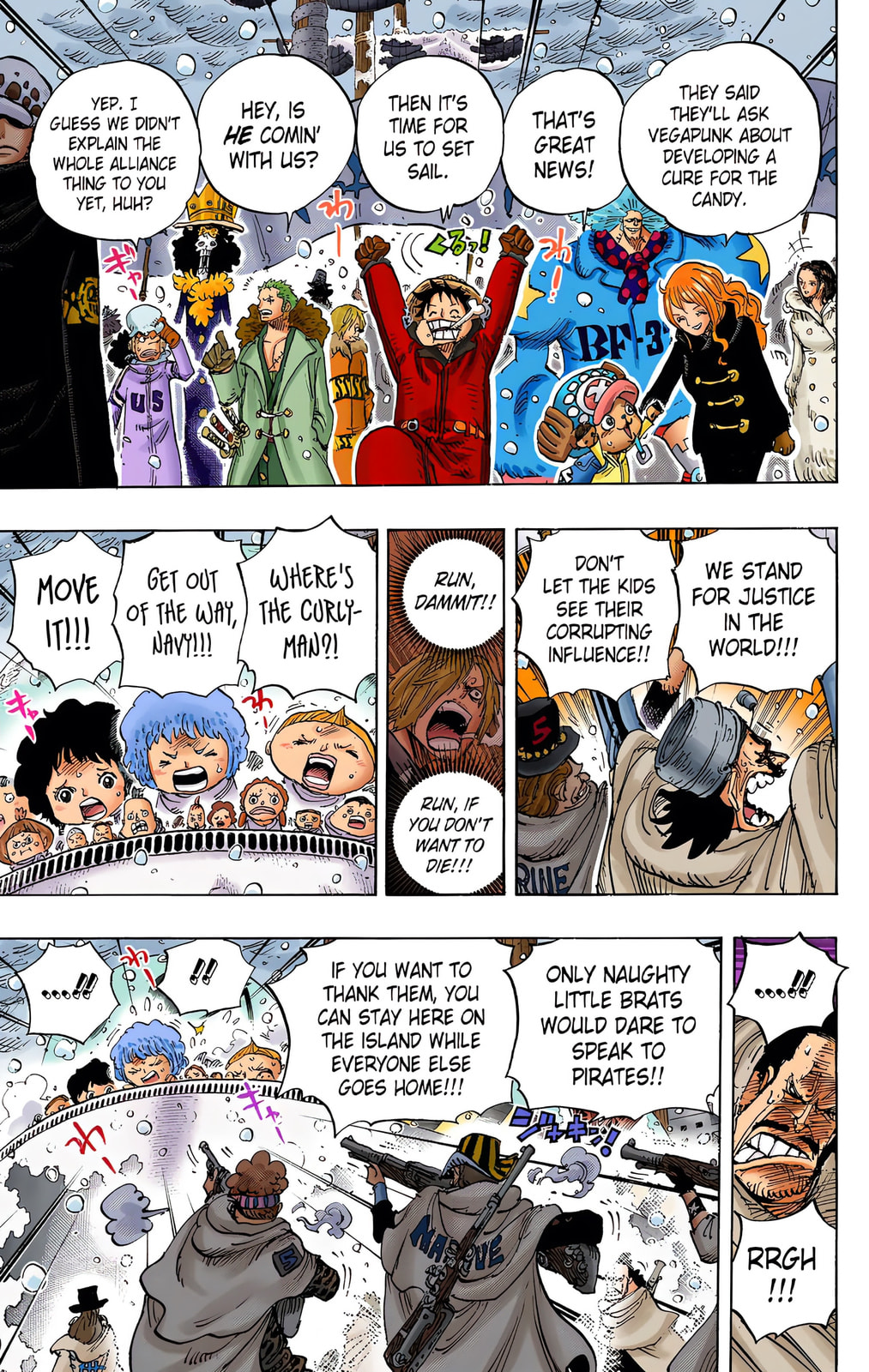 Read One Piece (Colored) chapter 697 image 6 on Lezhin