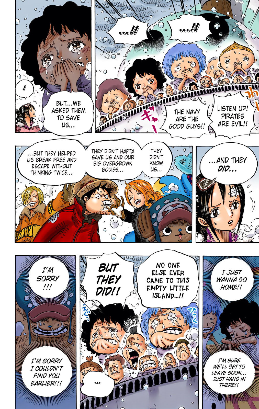 Read One Piece (Colored) chapter 697 image 7 on Lezhin