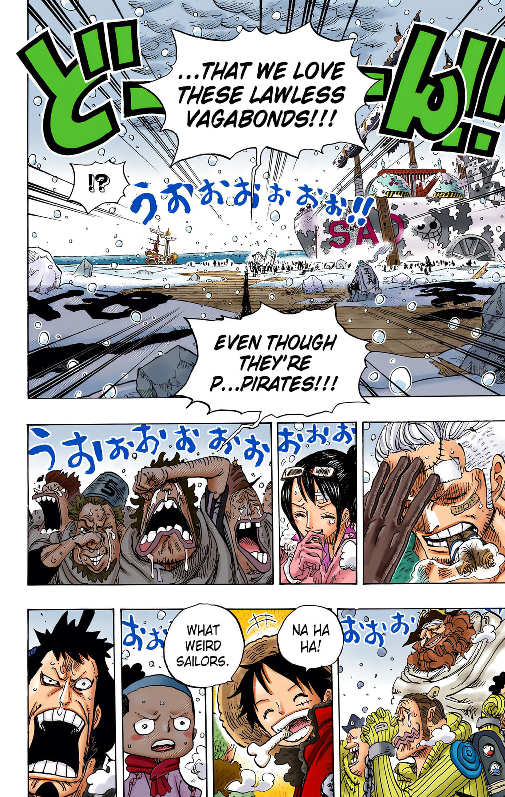 Read One Piece (Colored) chapter 697 image 9 on Lezhin