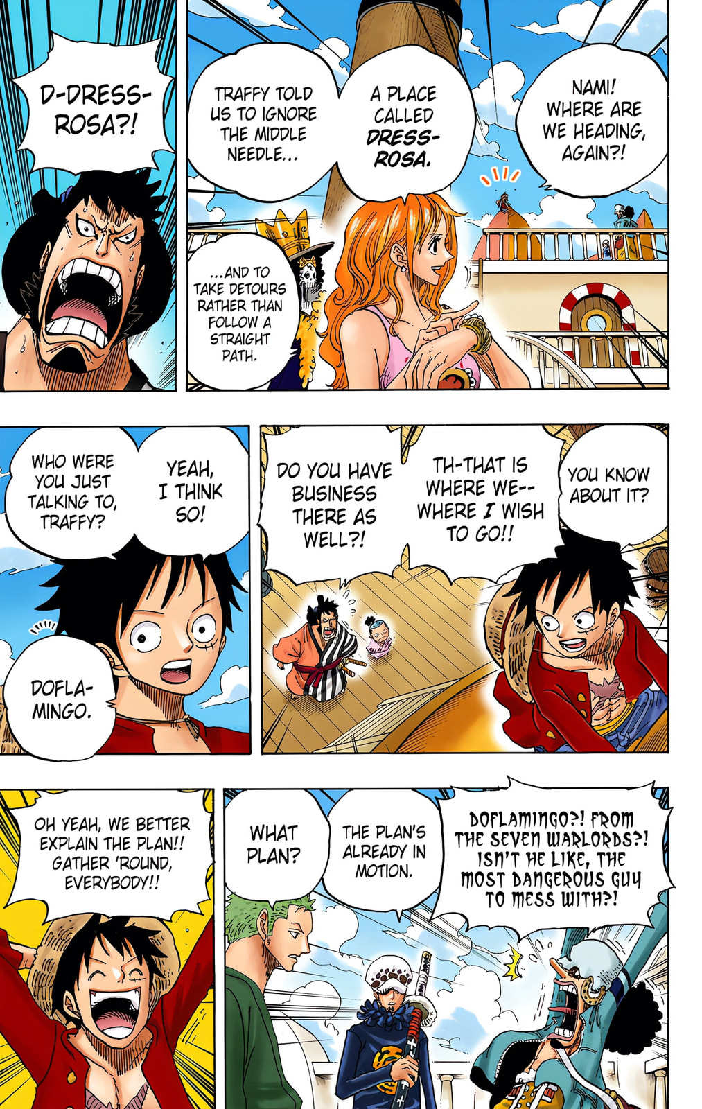 Read One Piece (Colored) chapter 698 image 10 on Lezhin