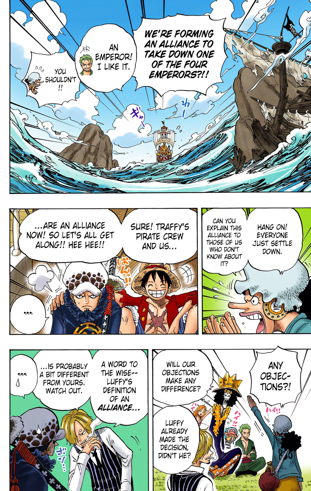 Read One Piece (Colored) chapter 698 image 11 on Lezhin