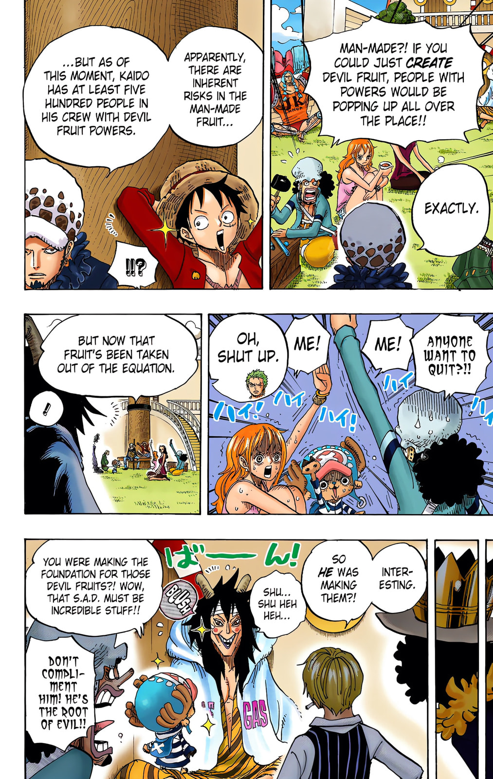 Read One Piece (Colored) chapter 698 image 15 on Lezhin