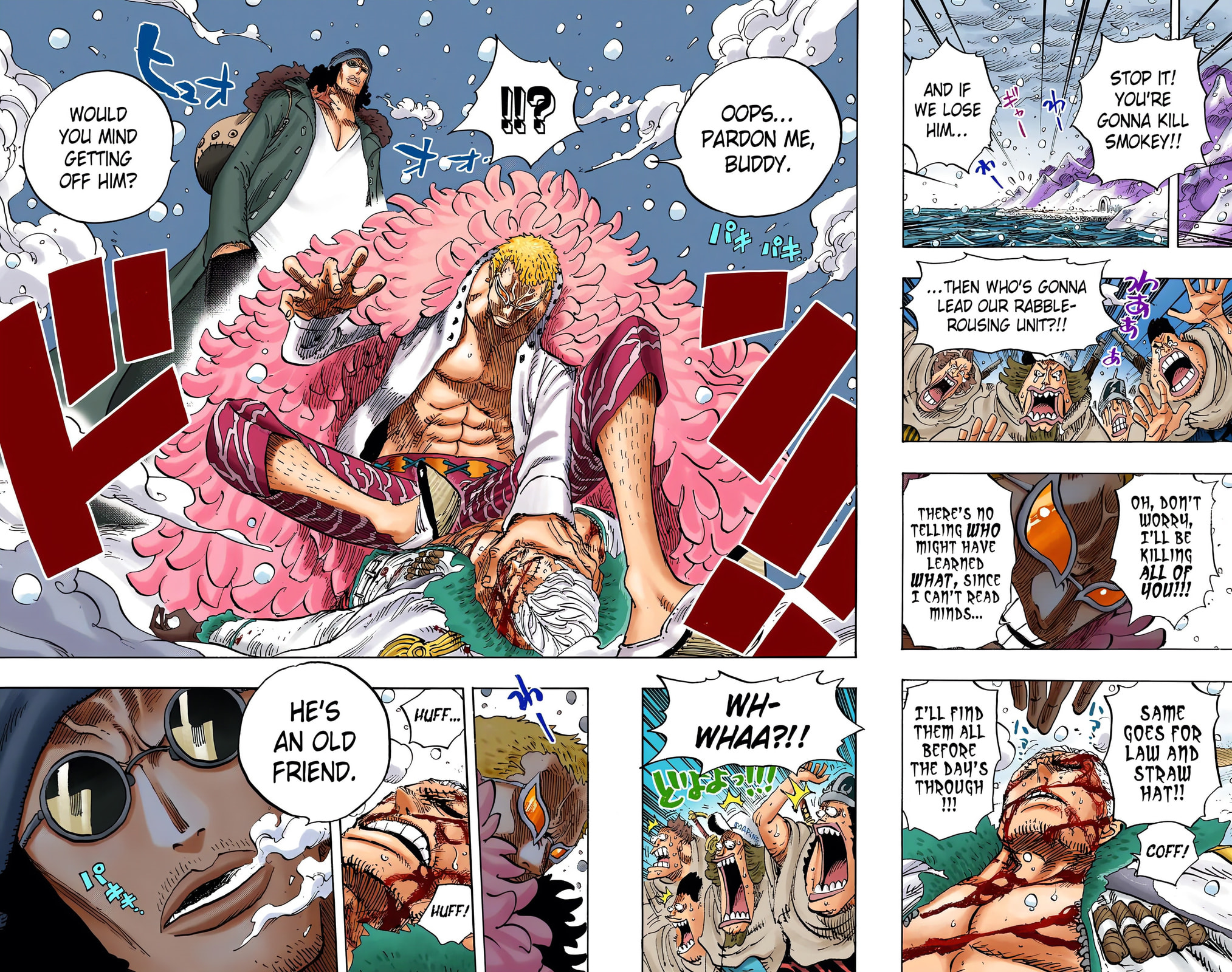 Read One Piece (Colored) chapter 698 image 17 on Lezhin