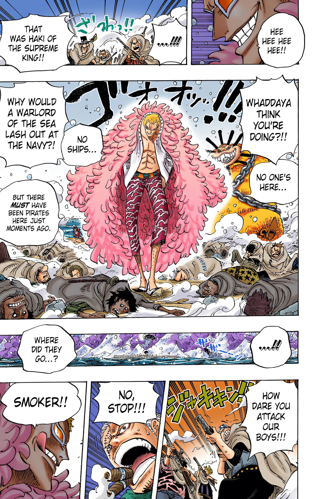 Read One Piece (Colored) chapter 698 image 6 on Lezhin