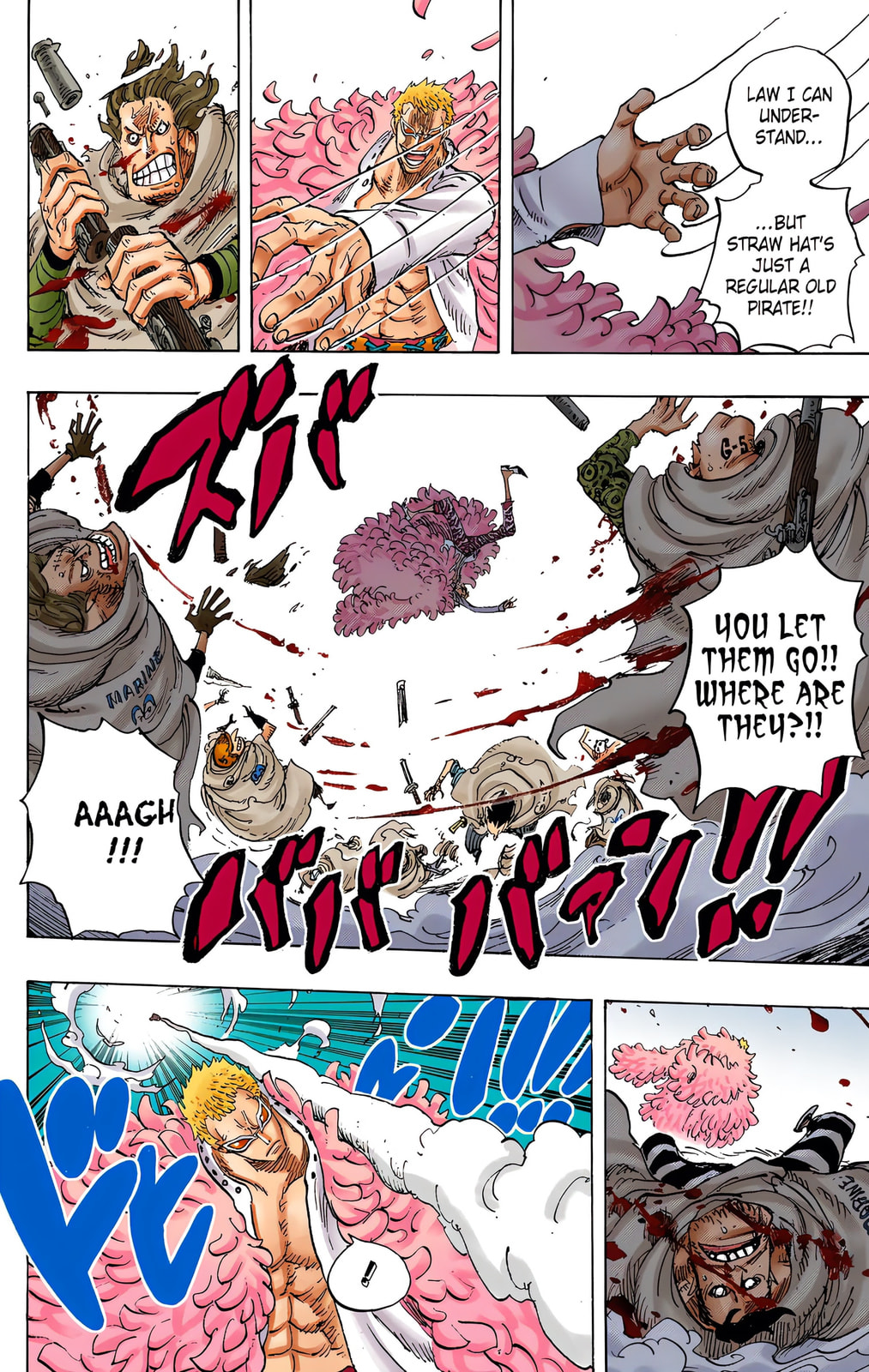 Read One Piece (Colored) chapter 698 image 7 on Lezhin