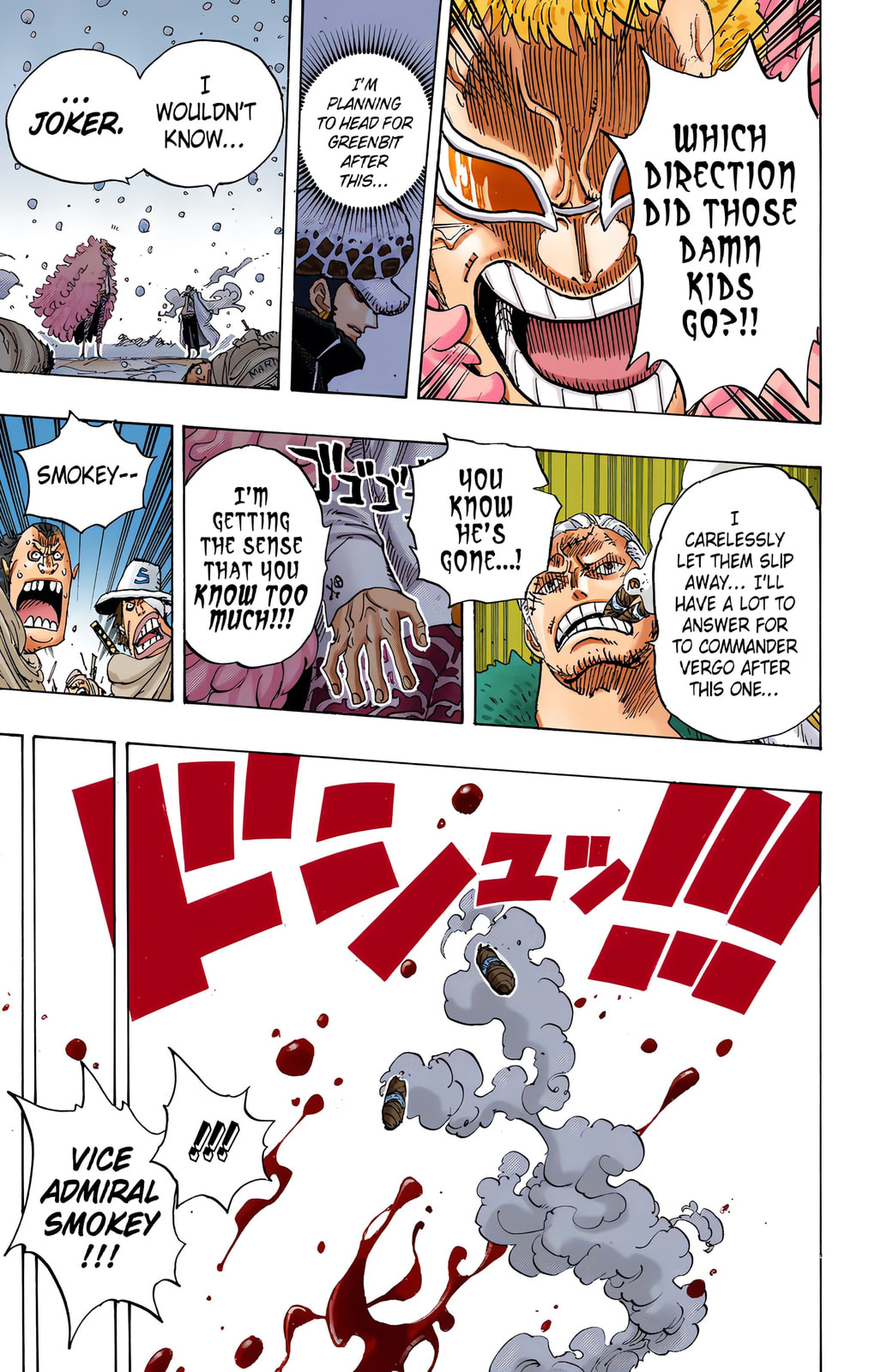 Read One Piece (Colored) chapter 698 image 8 on Lezhin