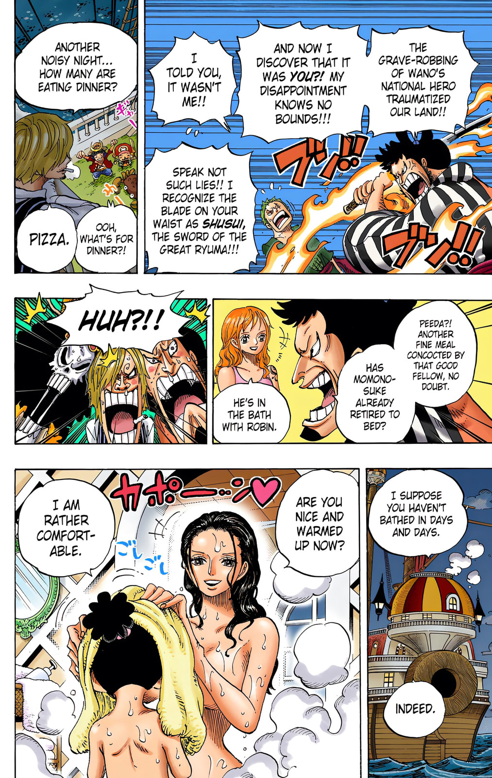Read One Piece (Colored) chapter 699 image 11 on Lezhin