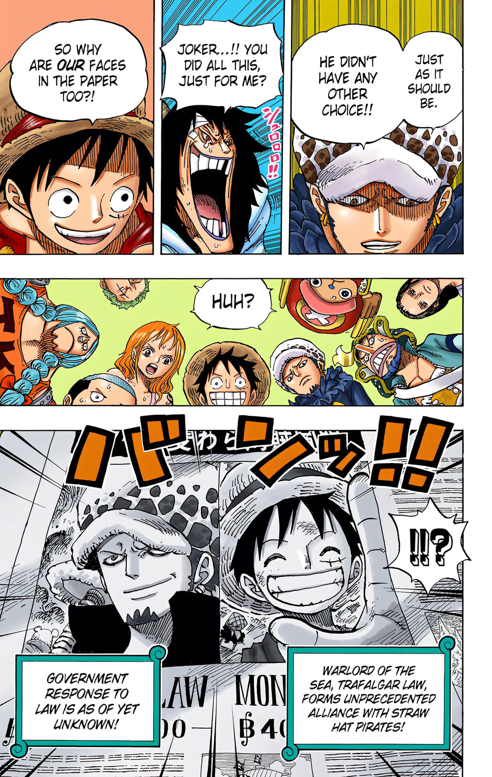 Read One Piece (Colored) chapter 699 image 16 on Lezhin