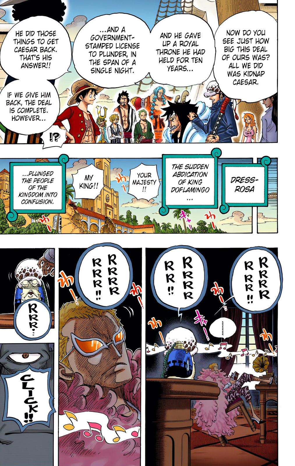 Read One Piece (Colored) chapter 699 image 18 on Lezhin