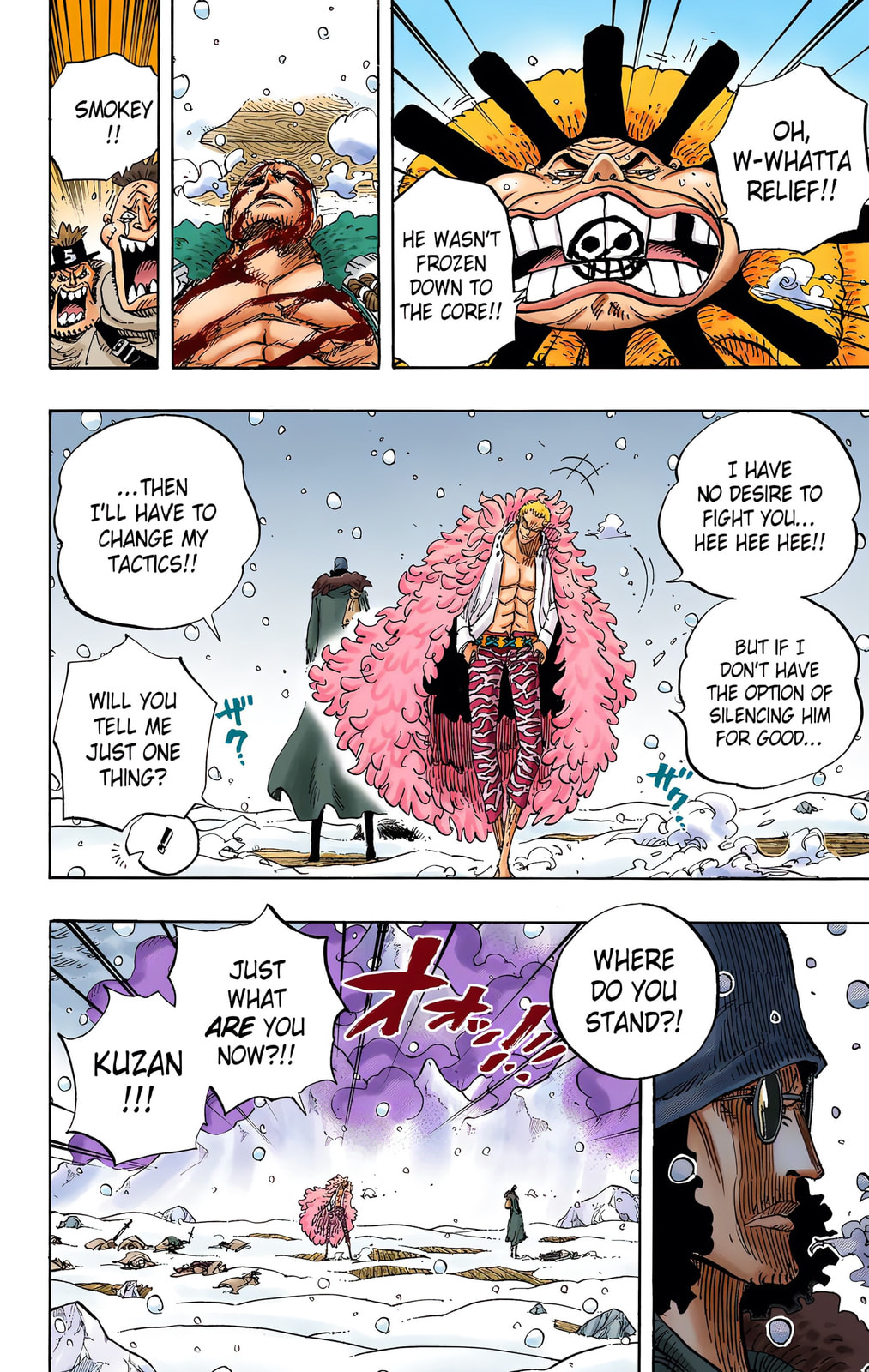Read One Piece (Colored) chapter 699 image 5 on Lezhin