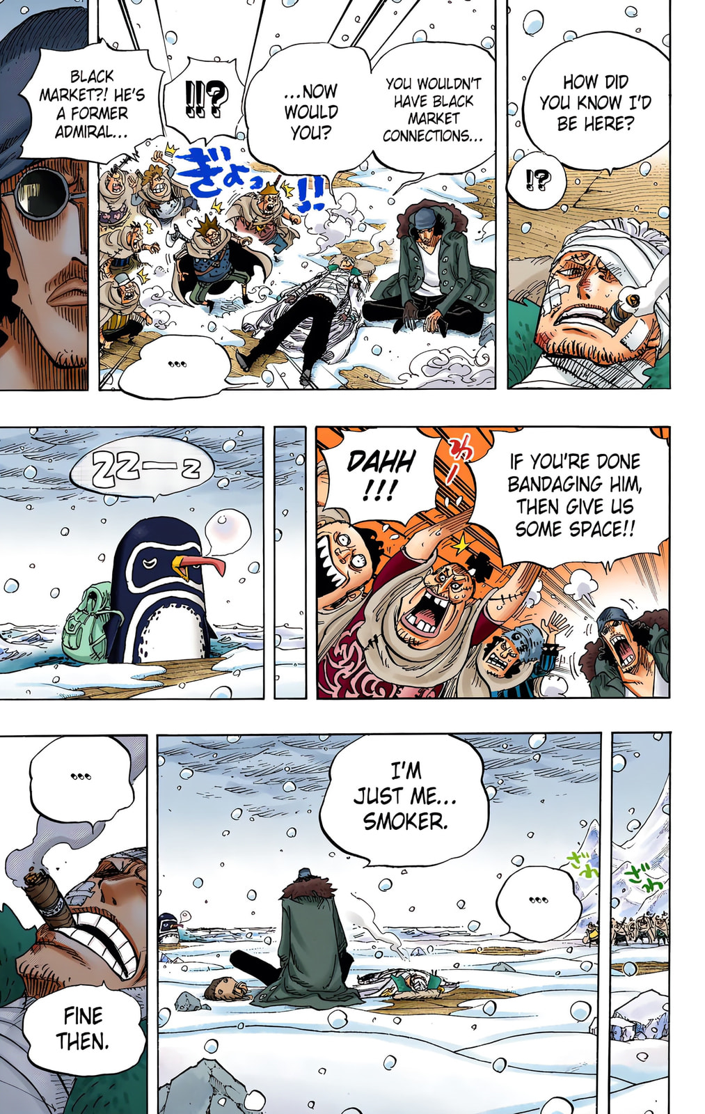Read One Piece (Colored) chapter 699 image 8 on Lezhin