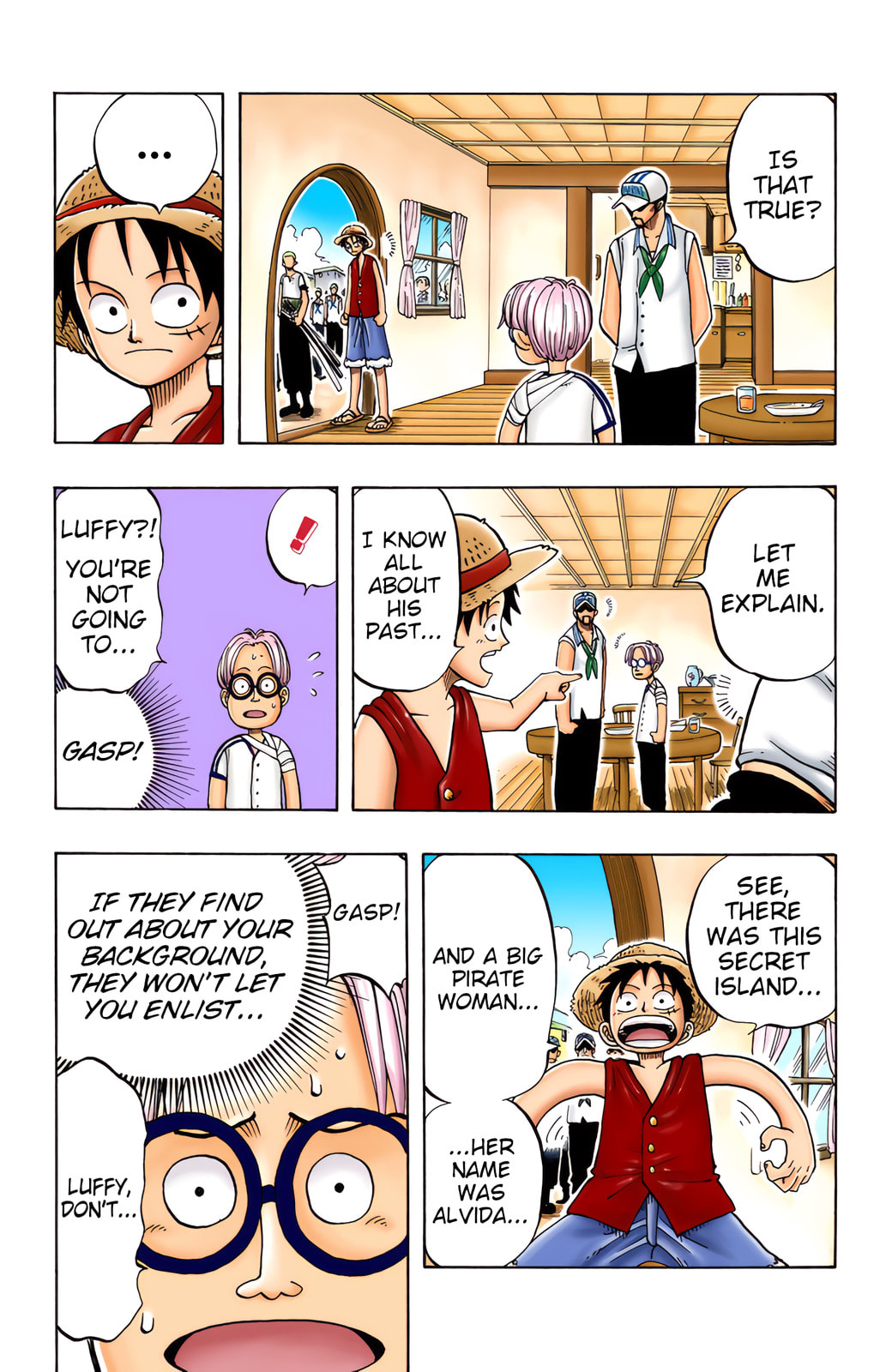Read One Piece (Colored) chapter 7 image 10 on Lezhin