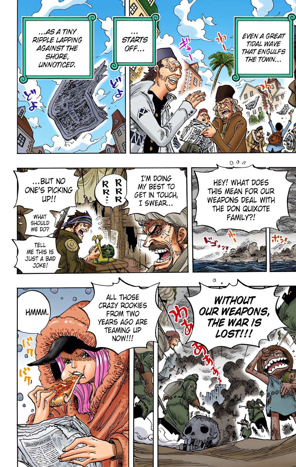 Read One Piece (Colored) chapter 700 image 1 on Lezhin