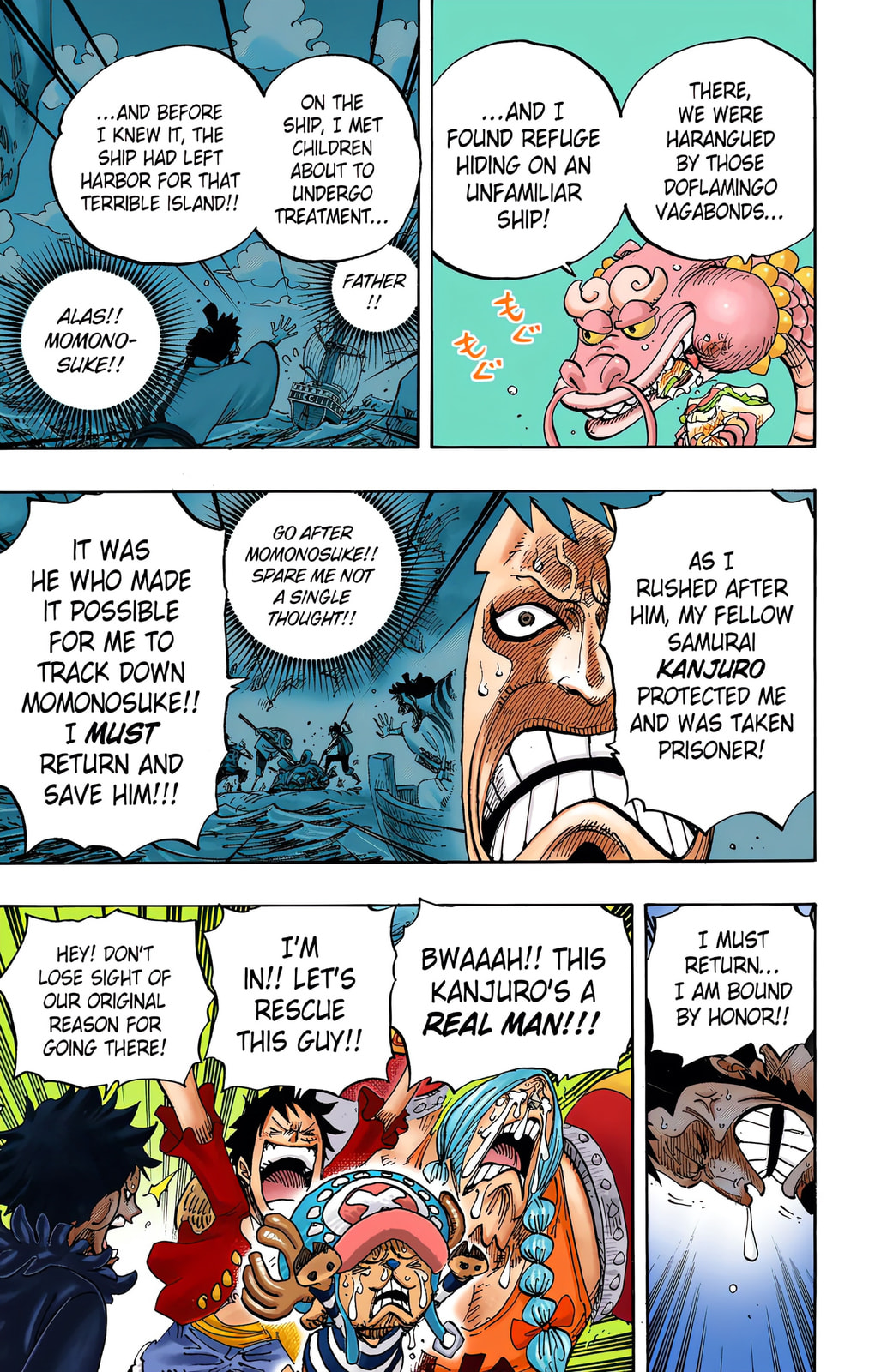 Read One Piece (Colored) chapter 700 image 10 on Lezhin