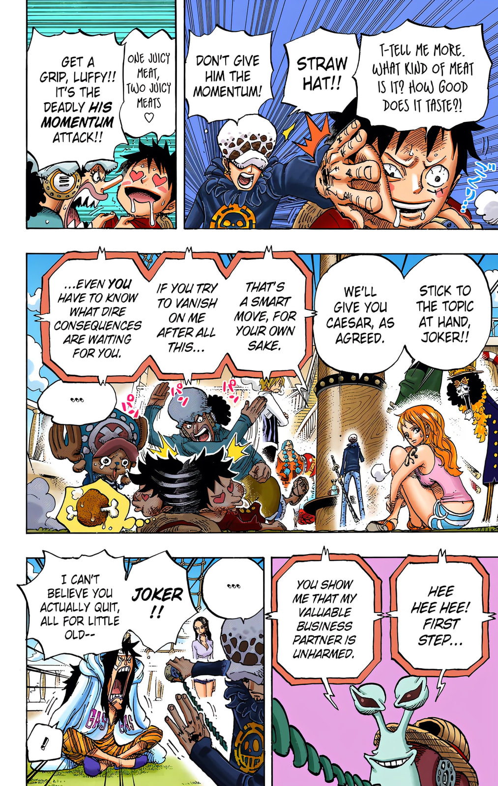 Read One Piece (Colored) chapter 700 image 5 on Lezhin