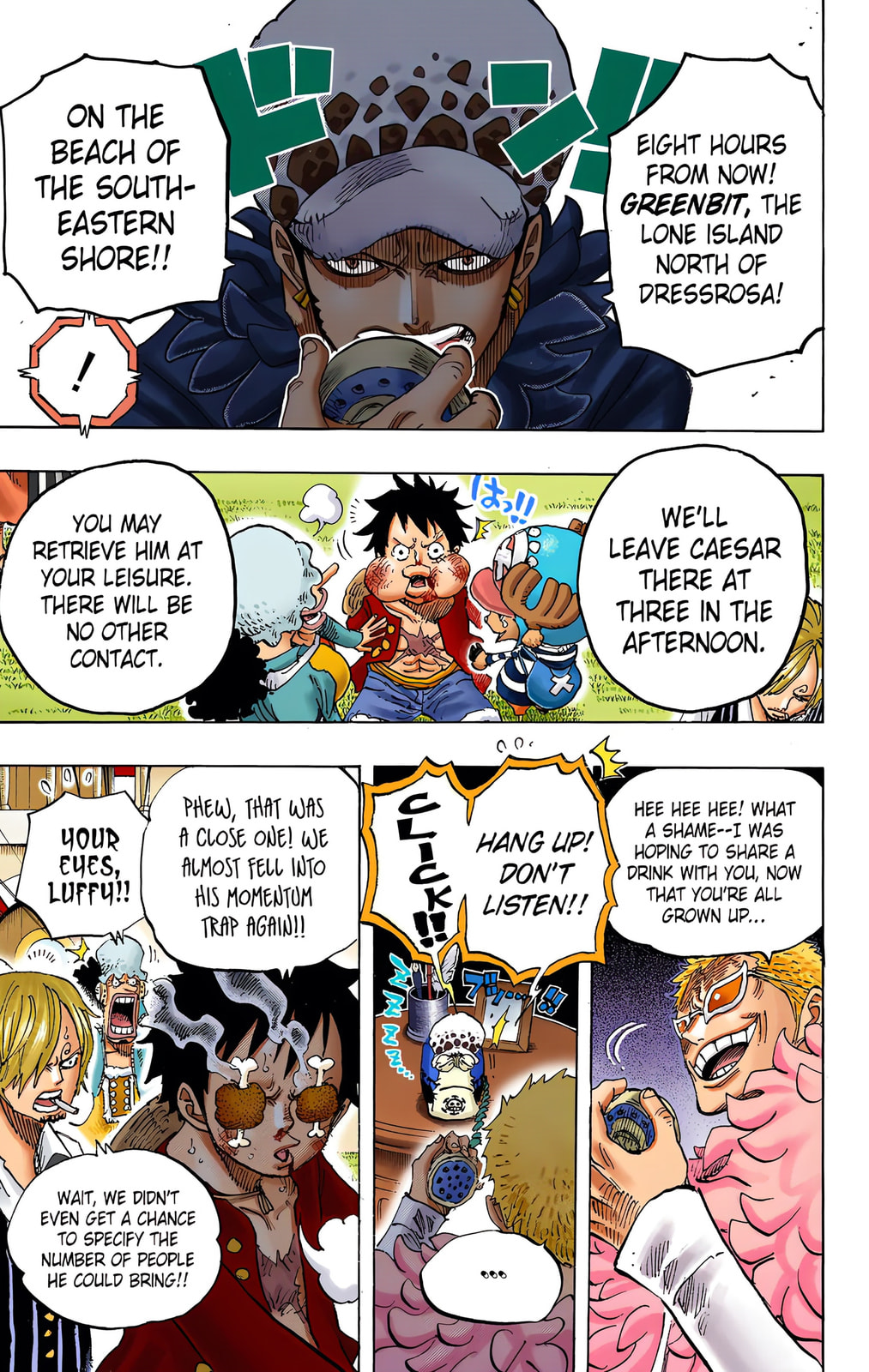Read One Piece (Colored) chapter 700 image 6 on Lezhin