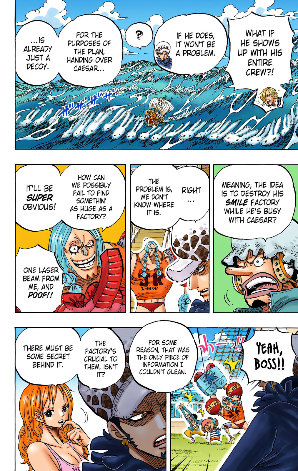 Read One Piece (Colored) chapter 700 image 7 on Lezhin