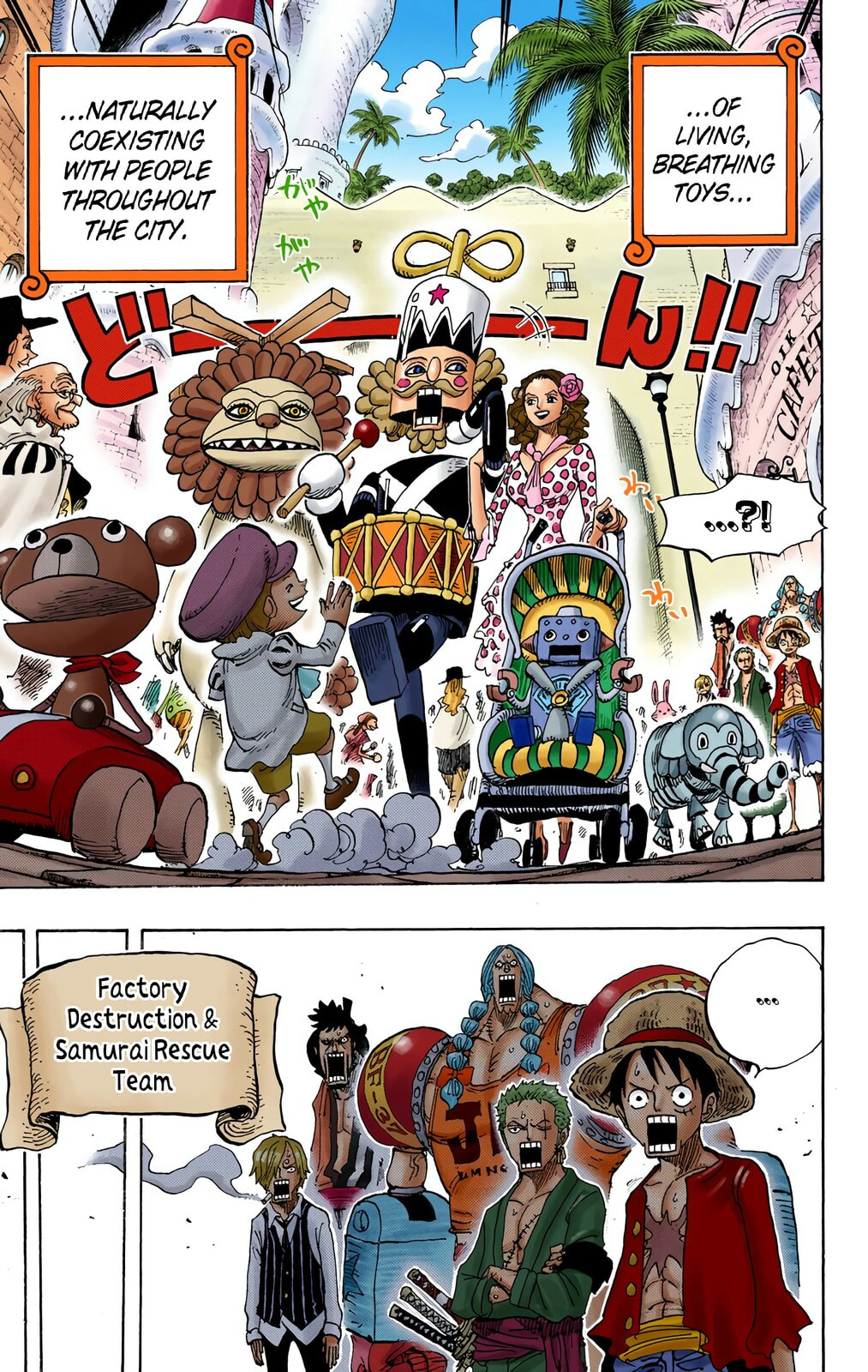 Read One Piece (Colored) chapter 701 image 10 on Lezhin