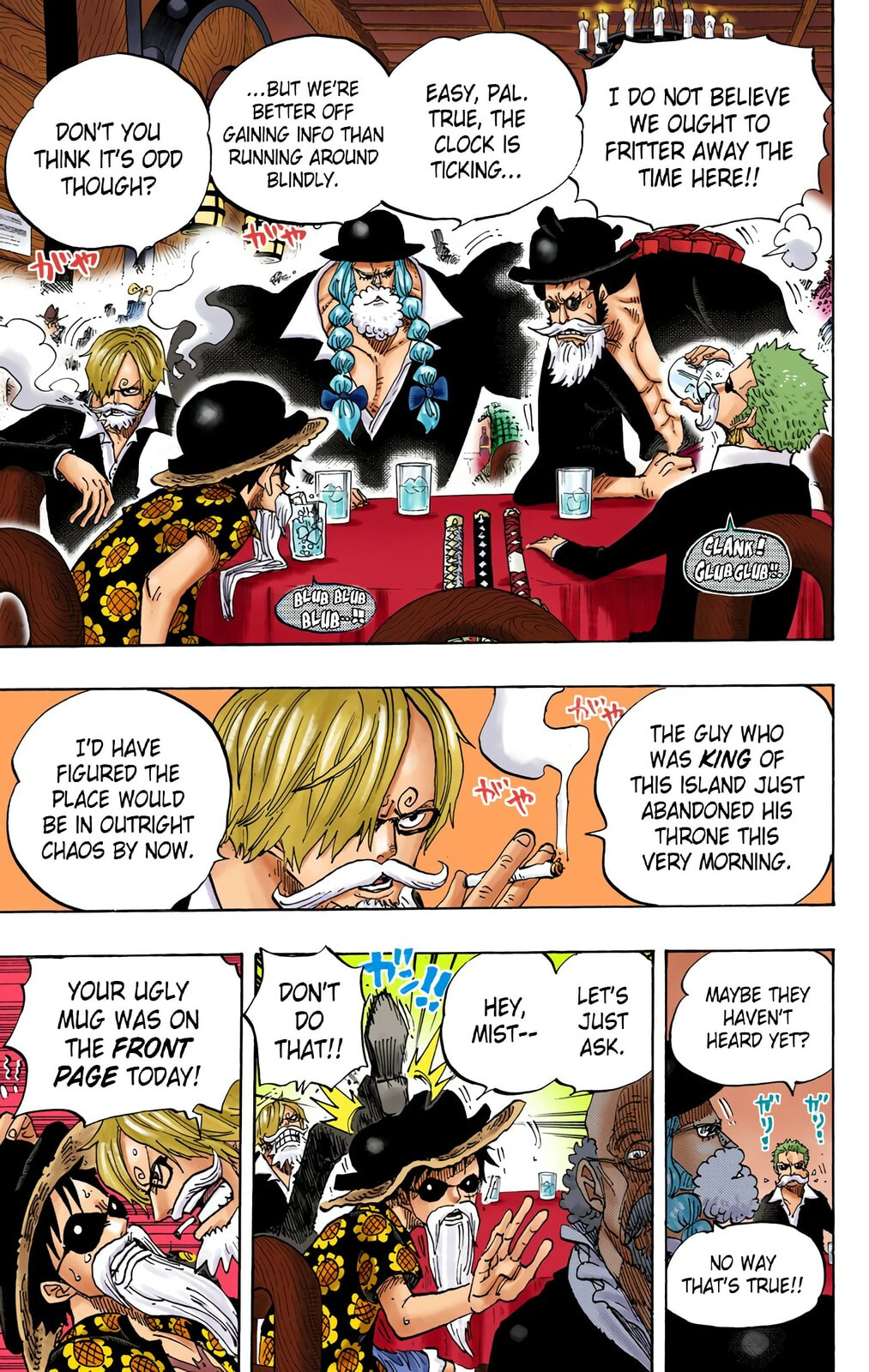 Read One Piece (Colored) chapter 701 image 12 on Lezhin