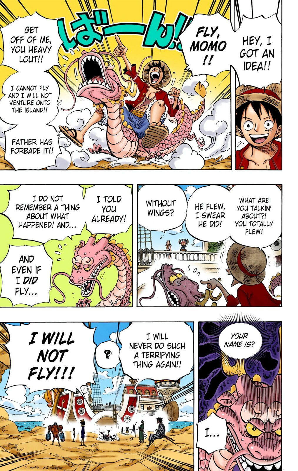 Read One Piece (Colored) chapter 701 image 2 on Lezhin