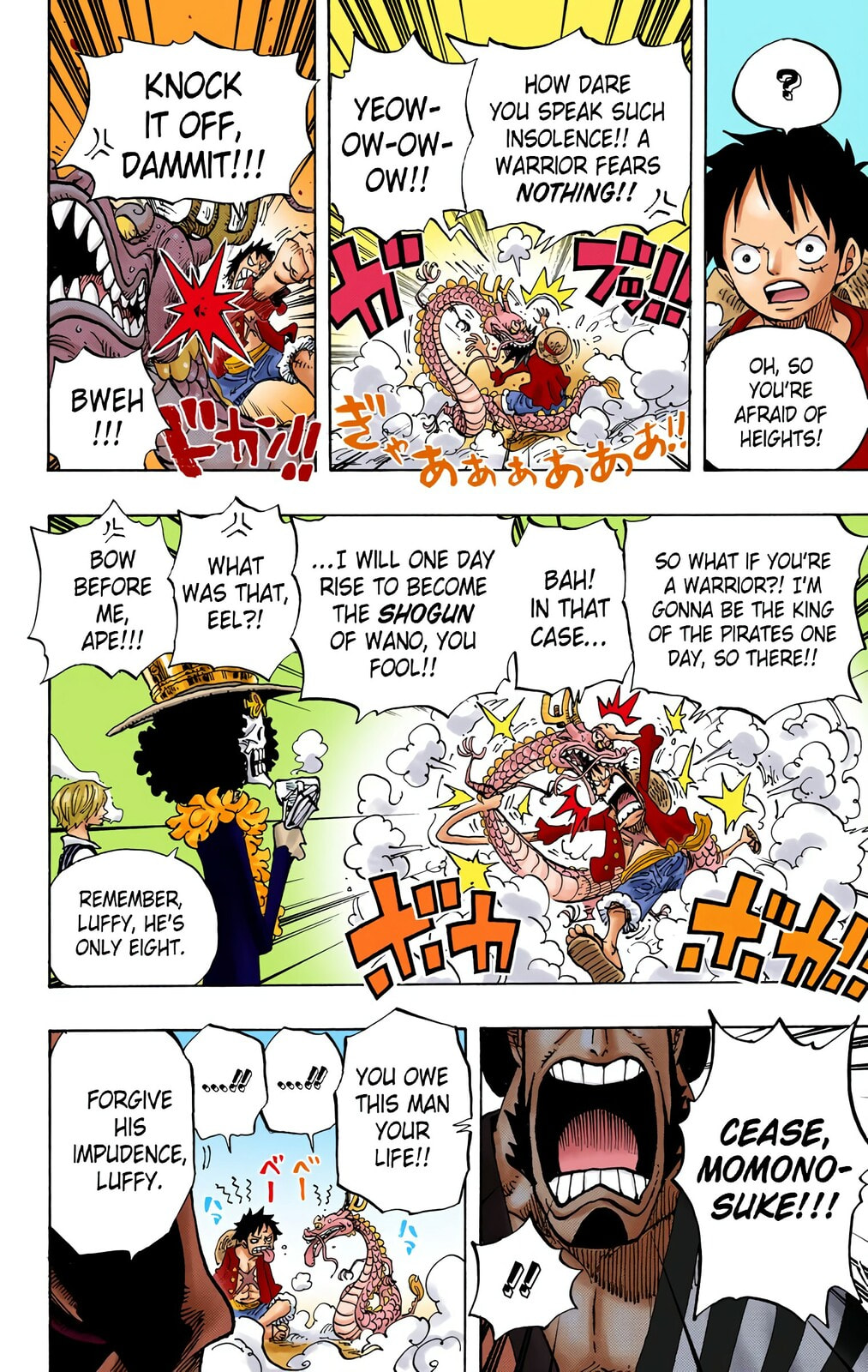 Read One Piece (Colored) chapter 701 image 3 on Lezhin