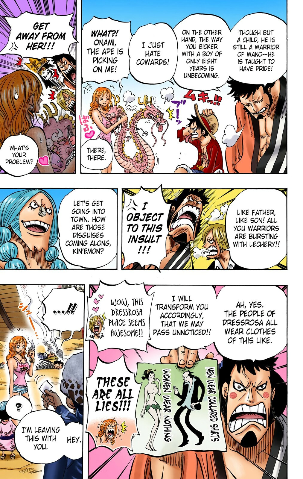 Read One Piece (Colored) chapter 701 image 4 on Lezhin