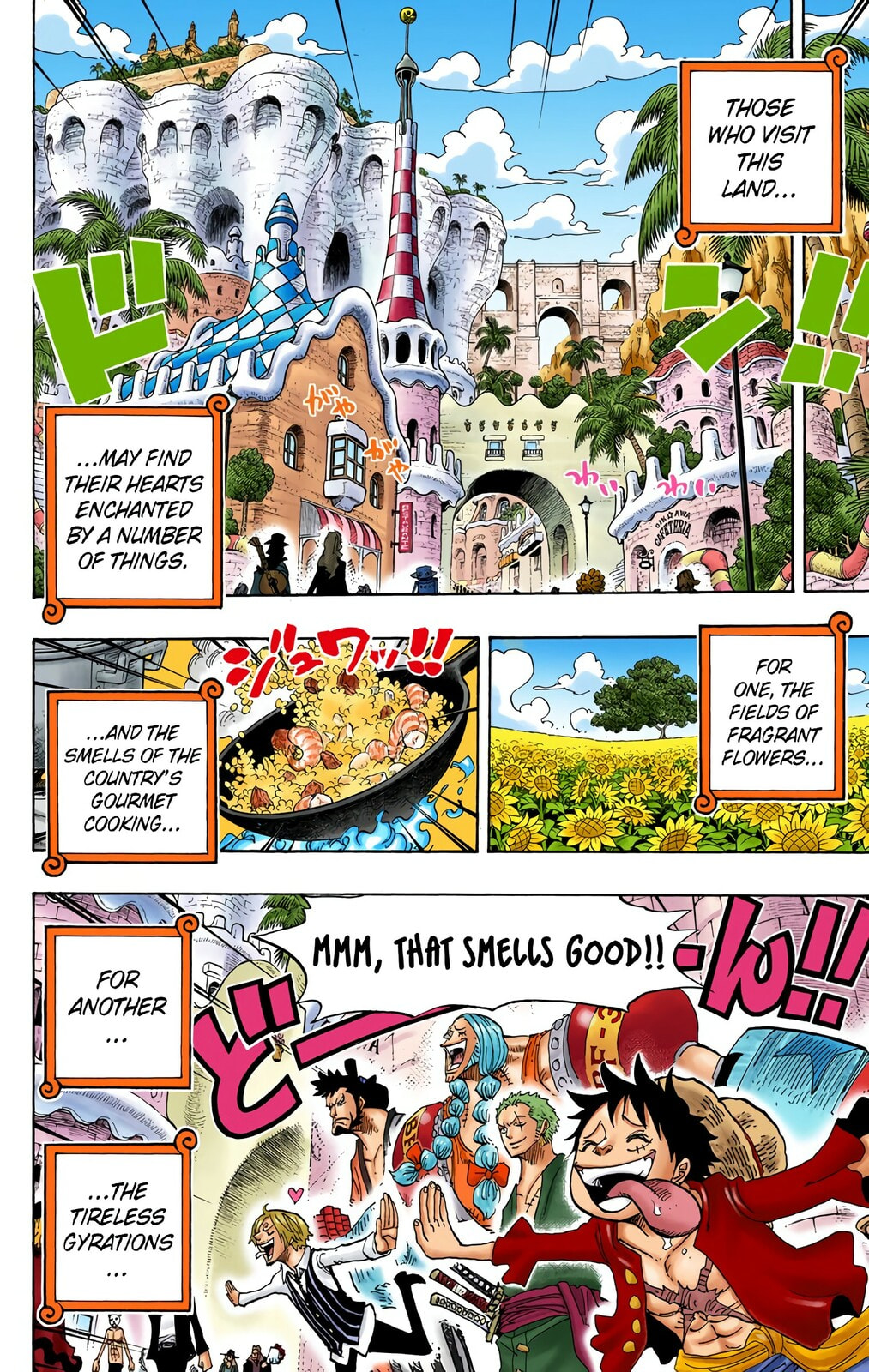 Read One Piece (Colored) chapter 701 image 7 on Lezhin