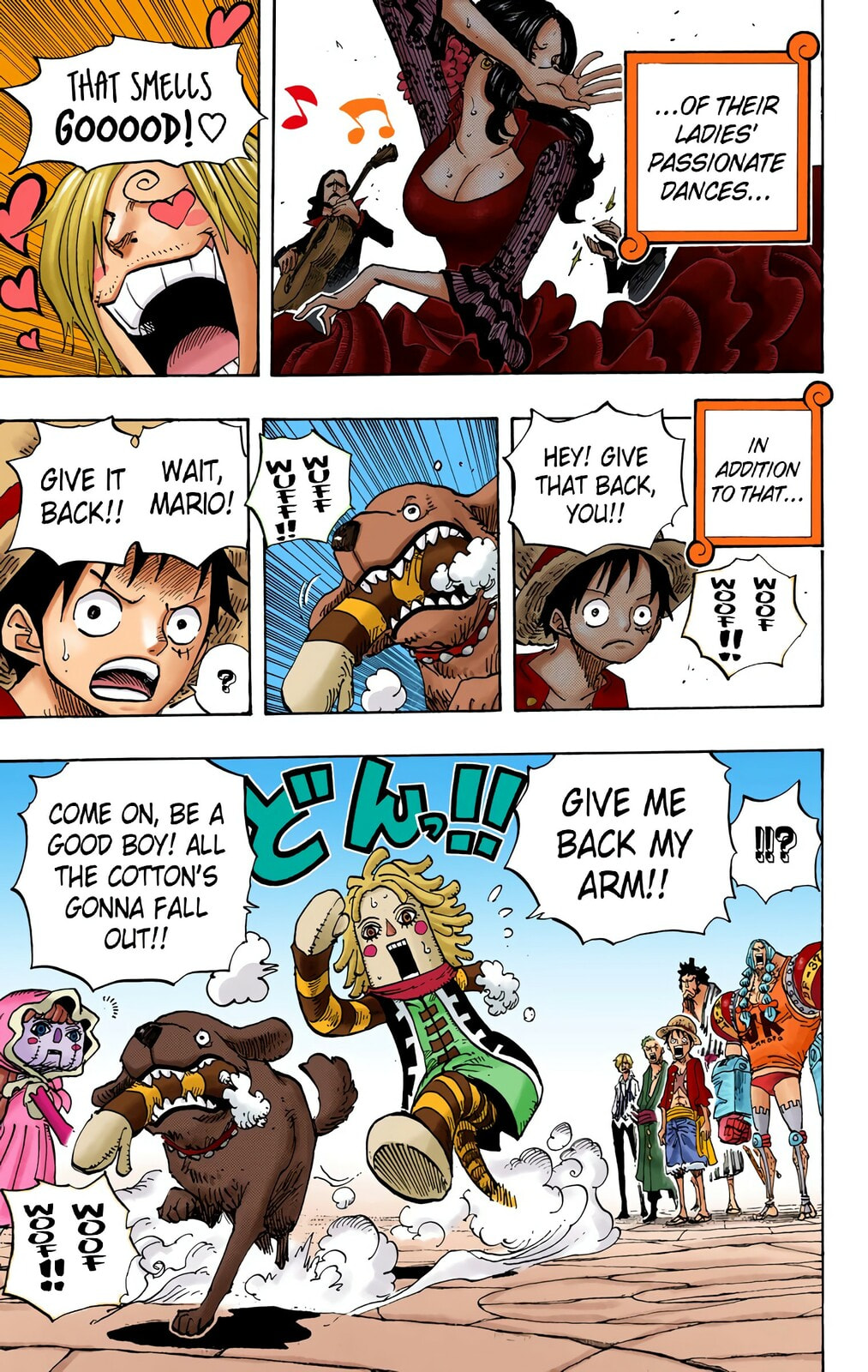 Read One Piece (Colored) chapter 701 image 8 on Lezhin