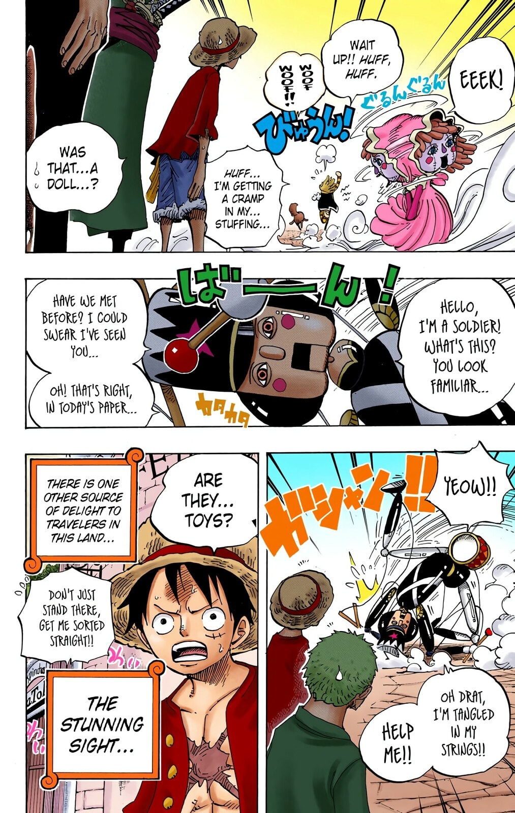 Read One Piece (Colored) chapter 701 image 9 on Lezhin
