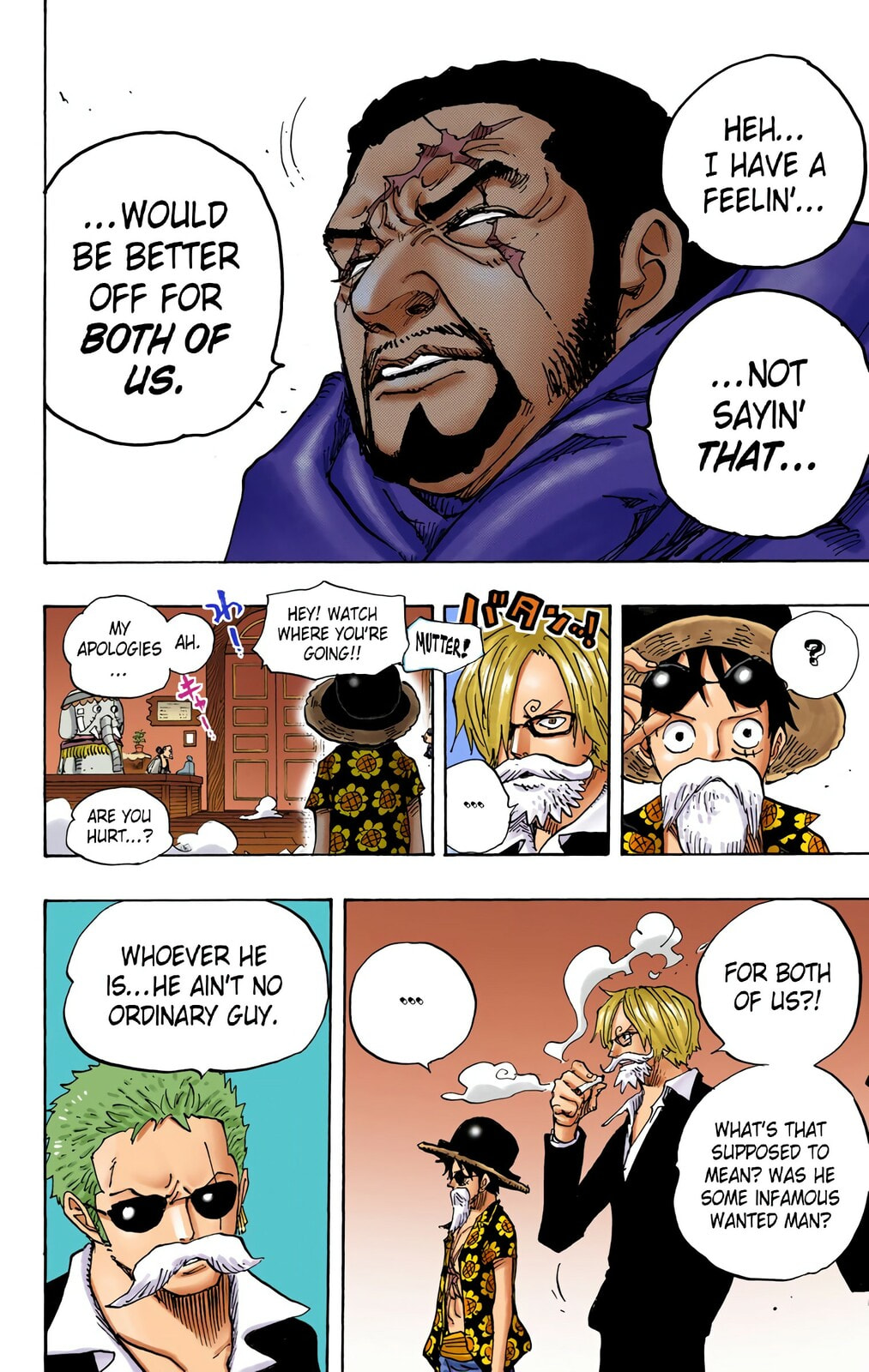 Read One Piece (Colored) chapter 702 image 3 on Lezhin