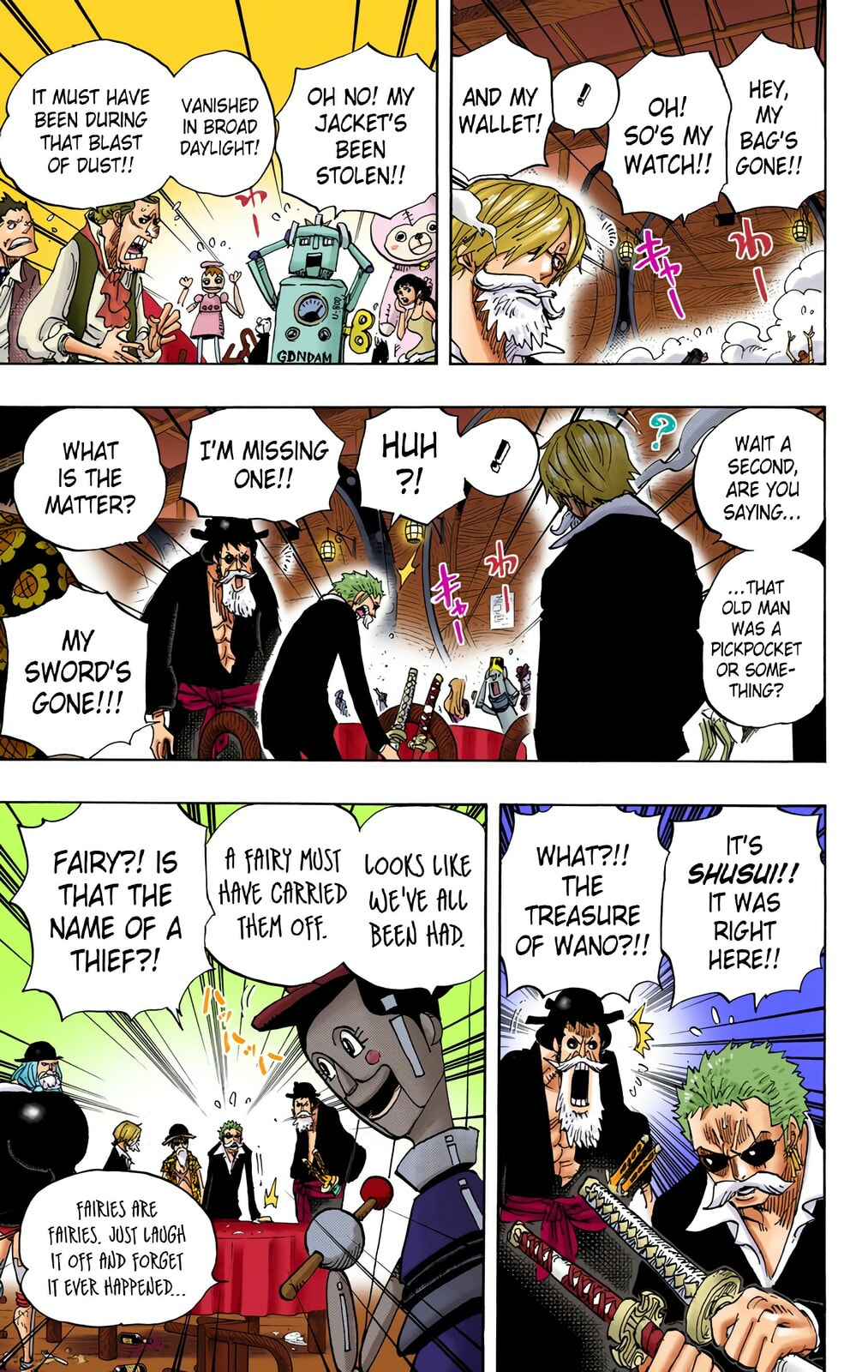 Read One Piece (Colored) chapter 702 image 4 on Lezhin