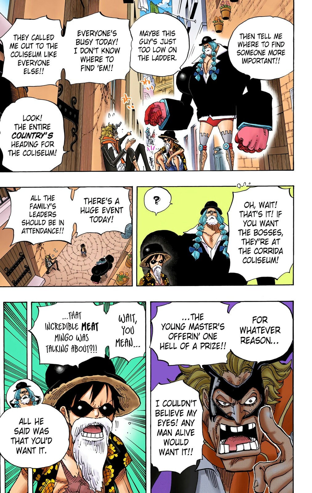 Read One Piece (Colored) chapter 702 image 8 on Lezhin