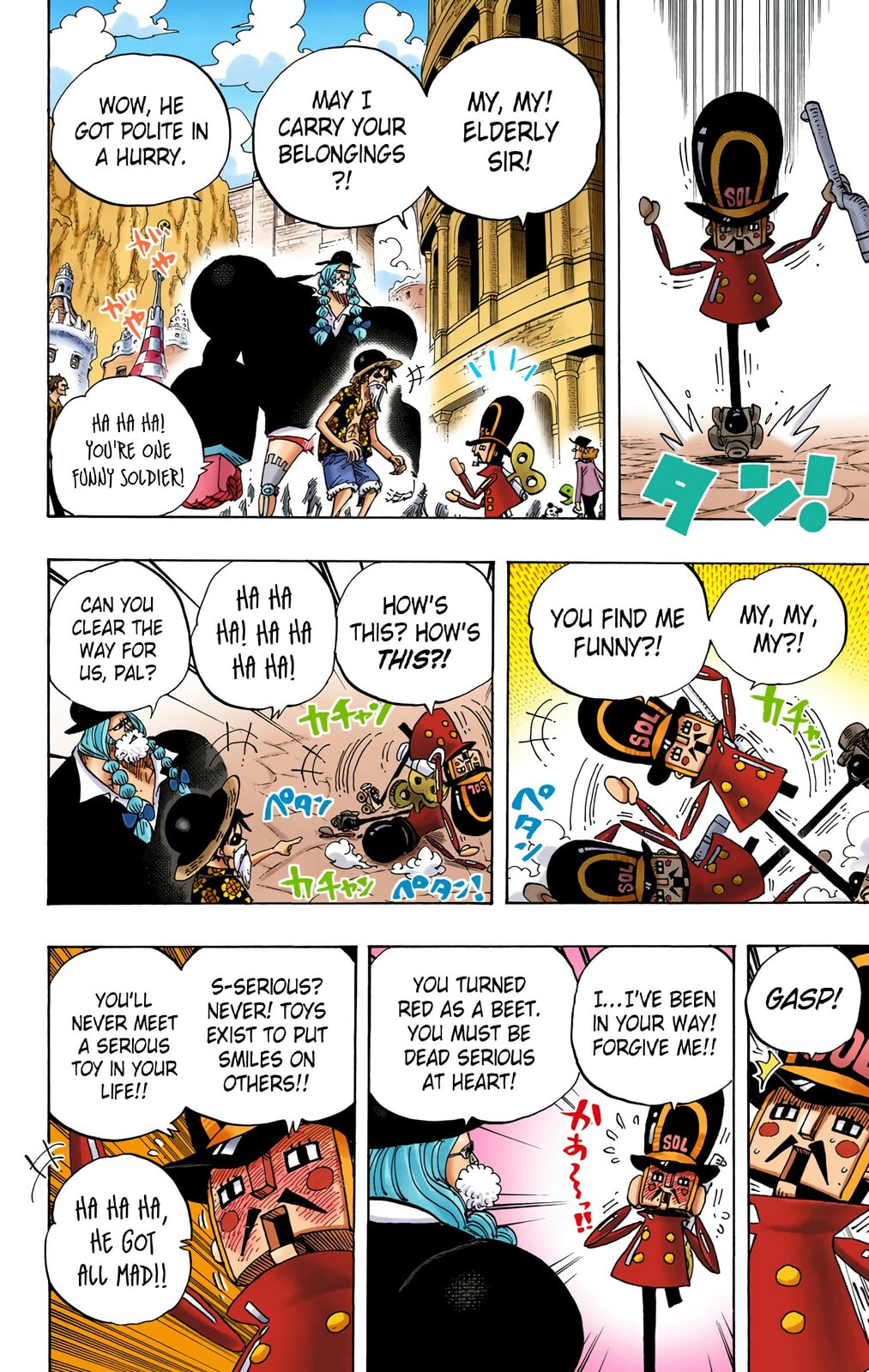Read One Piece (Colored) chapter 703 image 13 on Lezhin