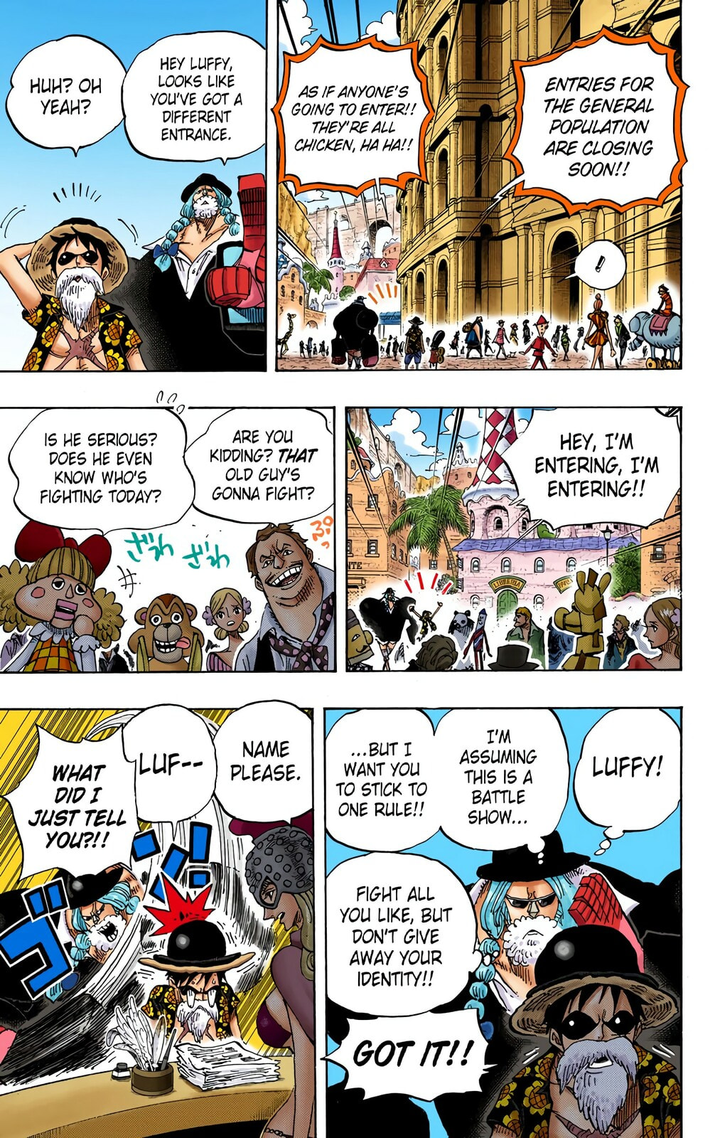 Read One Piece (Colored) chapter 703 image 14 on Lezhin