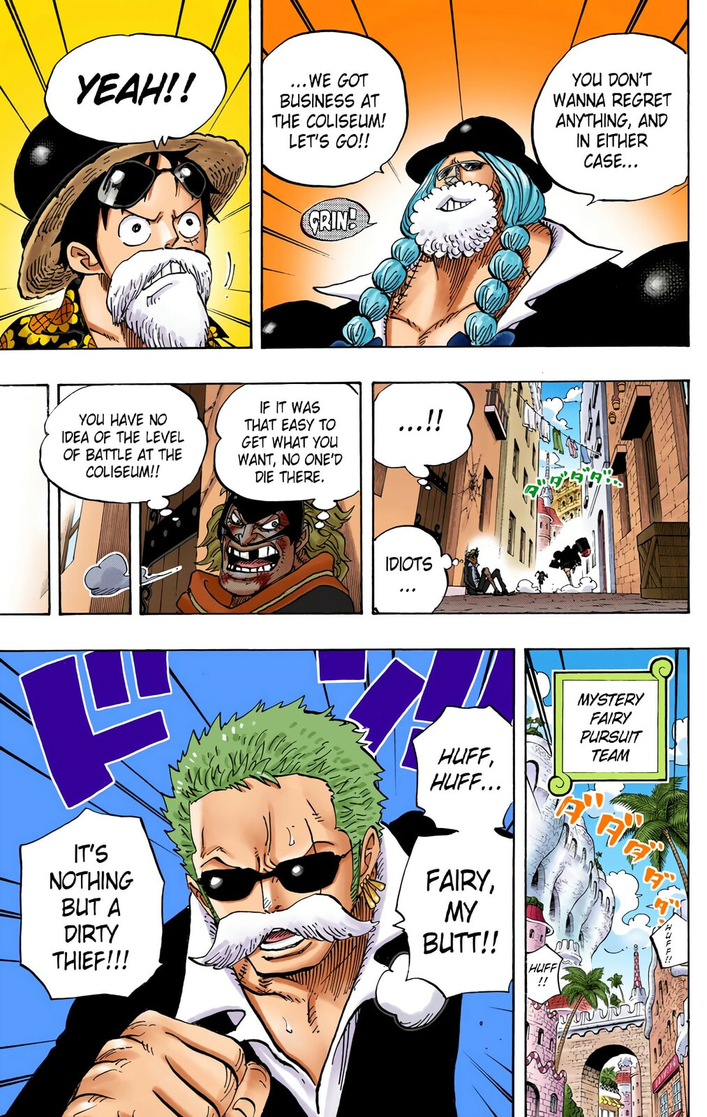 Read One Piece (Colored) chapter 703 image 4 on Lezhin