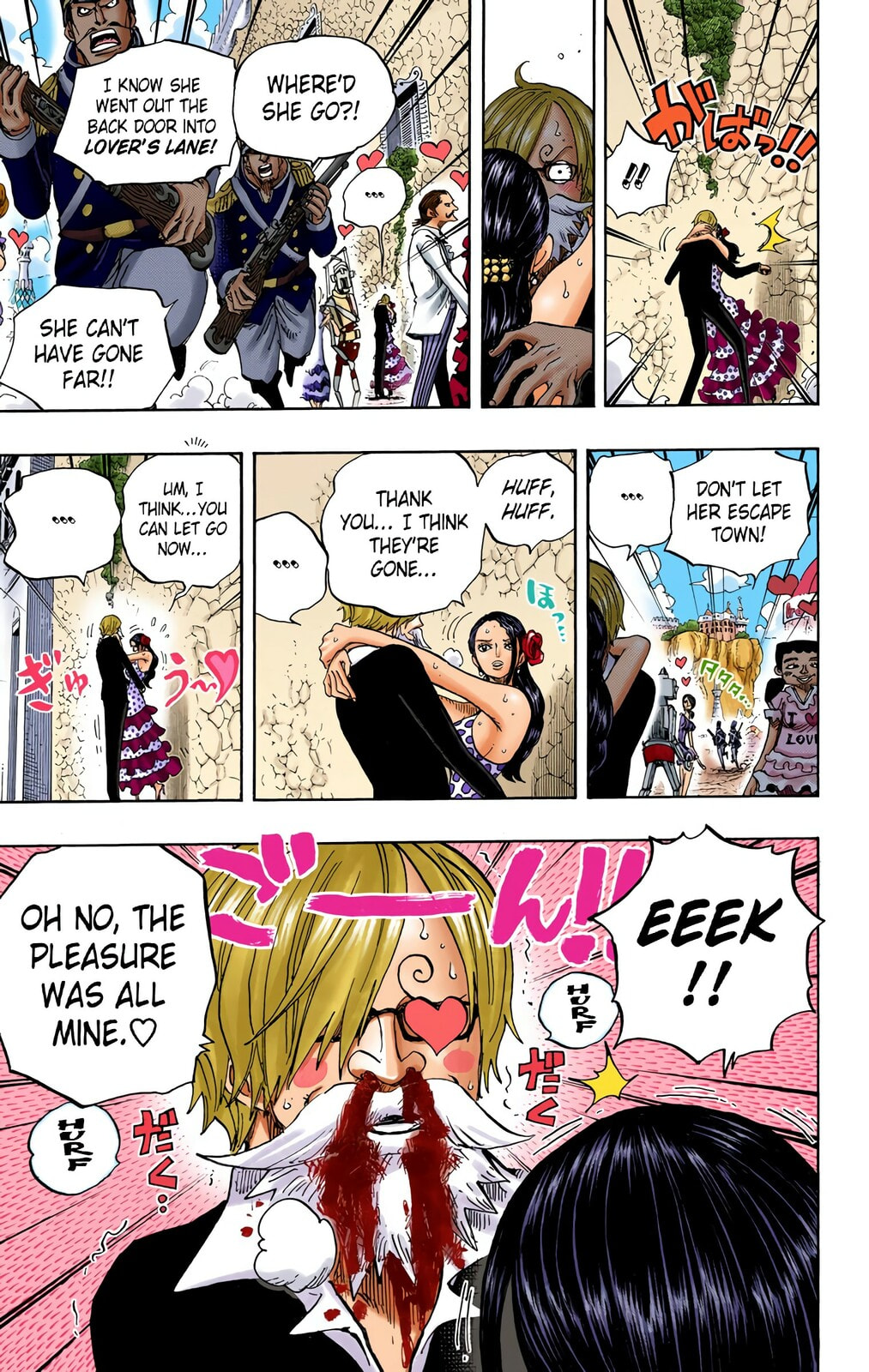 Read One Piece (Colored) chapter 703 image 8 on Lezhin