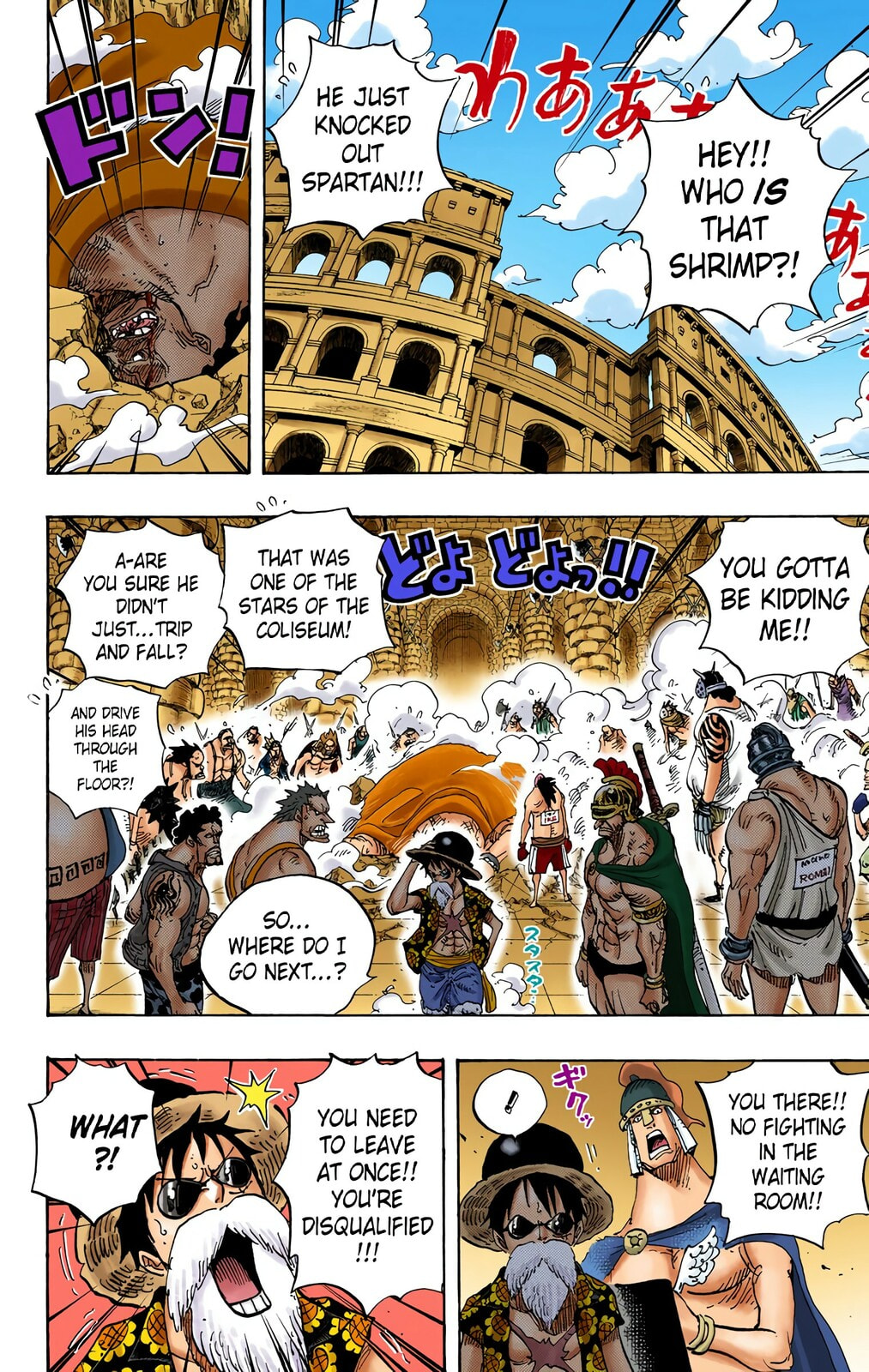 Read One Piece (Colored) chapter 704 image 1 on Lezhin