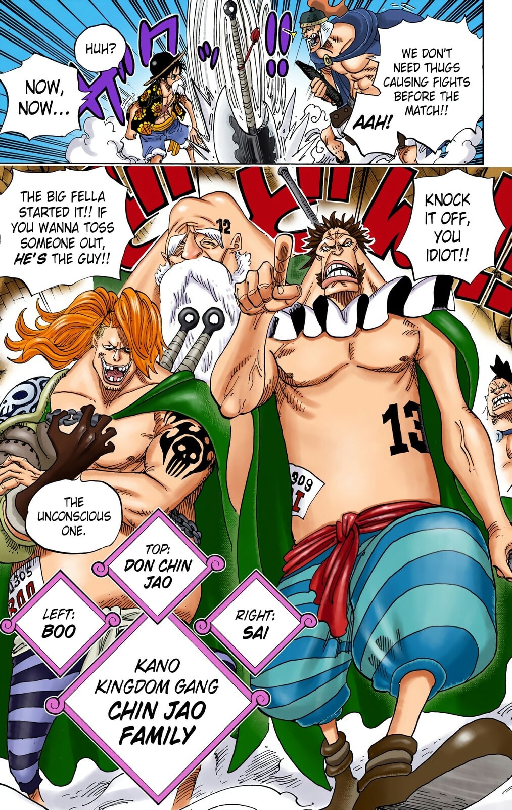 Read One Piece (Colored) chapter 704 image 2 on Lezhin