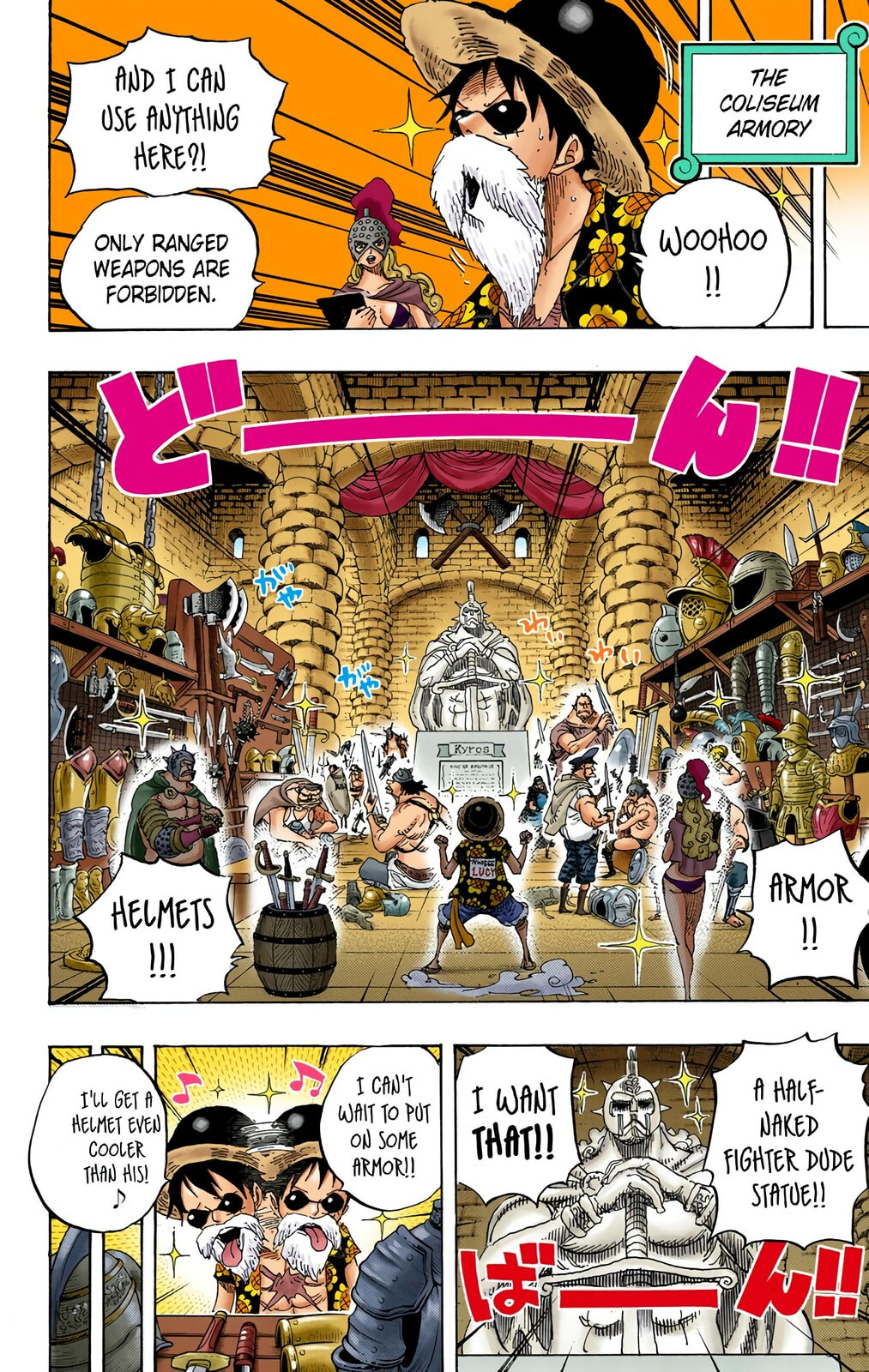Read One Piece (Colored) chapter 704 image 7 on Lezhin