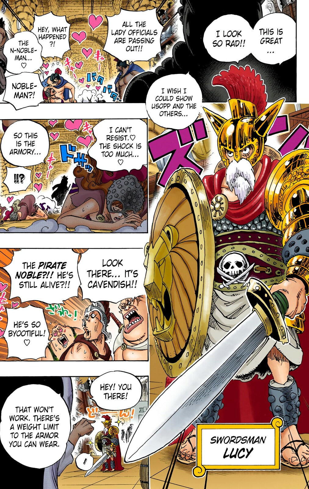 Read One Piece (Colored) chapter 704 image 8 on Lezhin