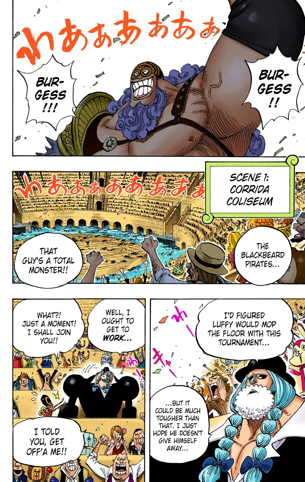 Read One Piece (Colored) chapter 705 image 1 on Lezhin