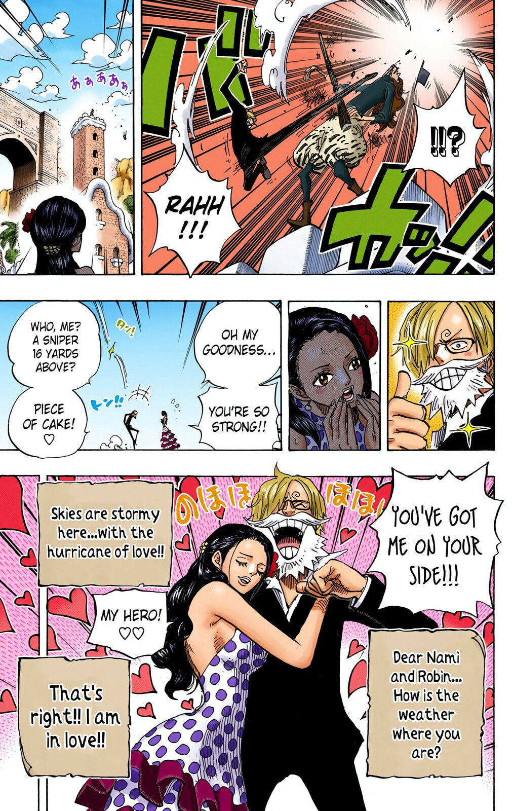 Read One Piece (Colored) chapter 705 image 14 on Lezhin