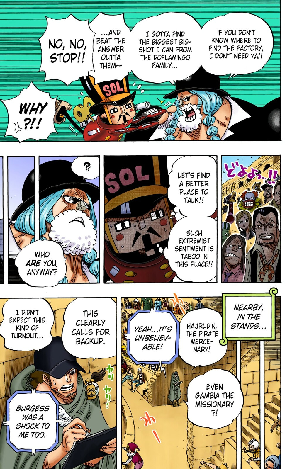 Read One Piece (Colored) chapter 705 image 2 on Lezhin